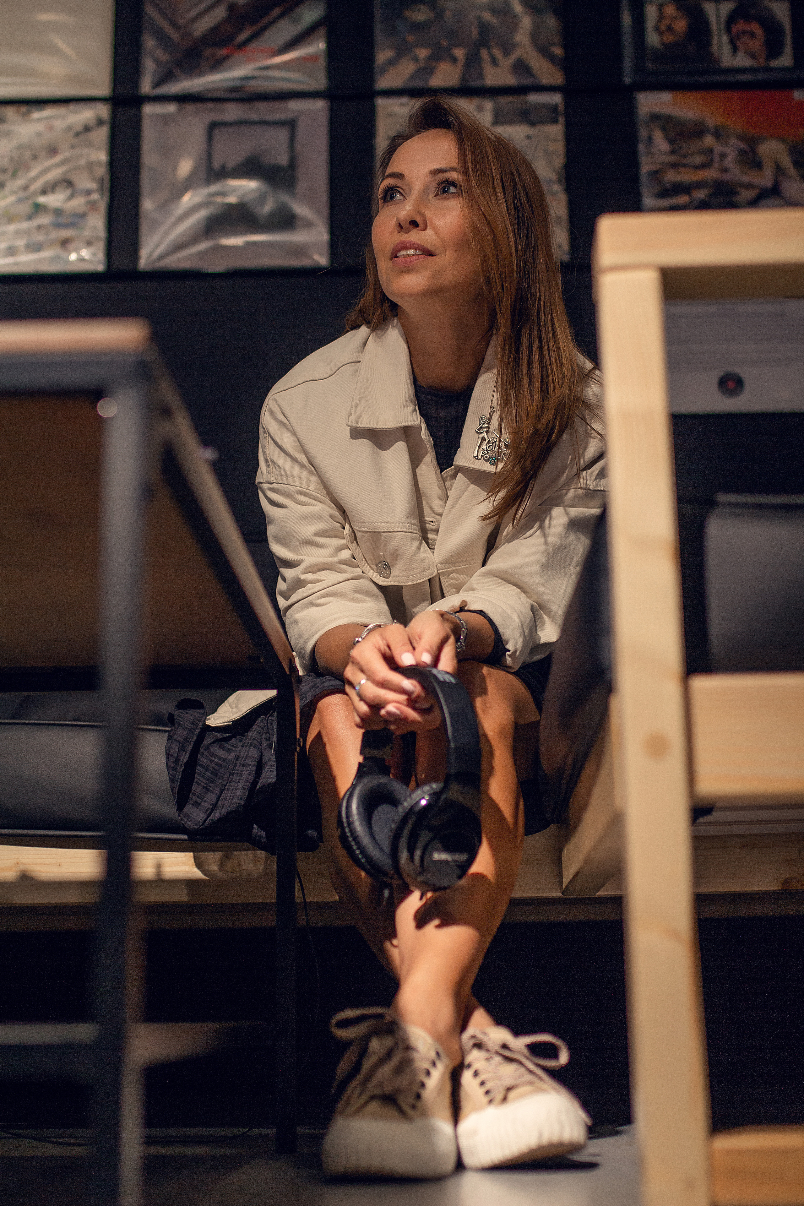 Светлана. Магазин пластинок. Фотограф в Москве. Елизавета Косицына