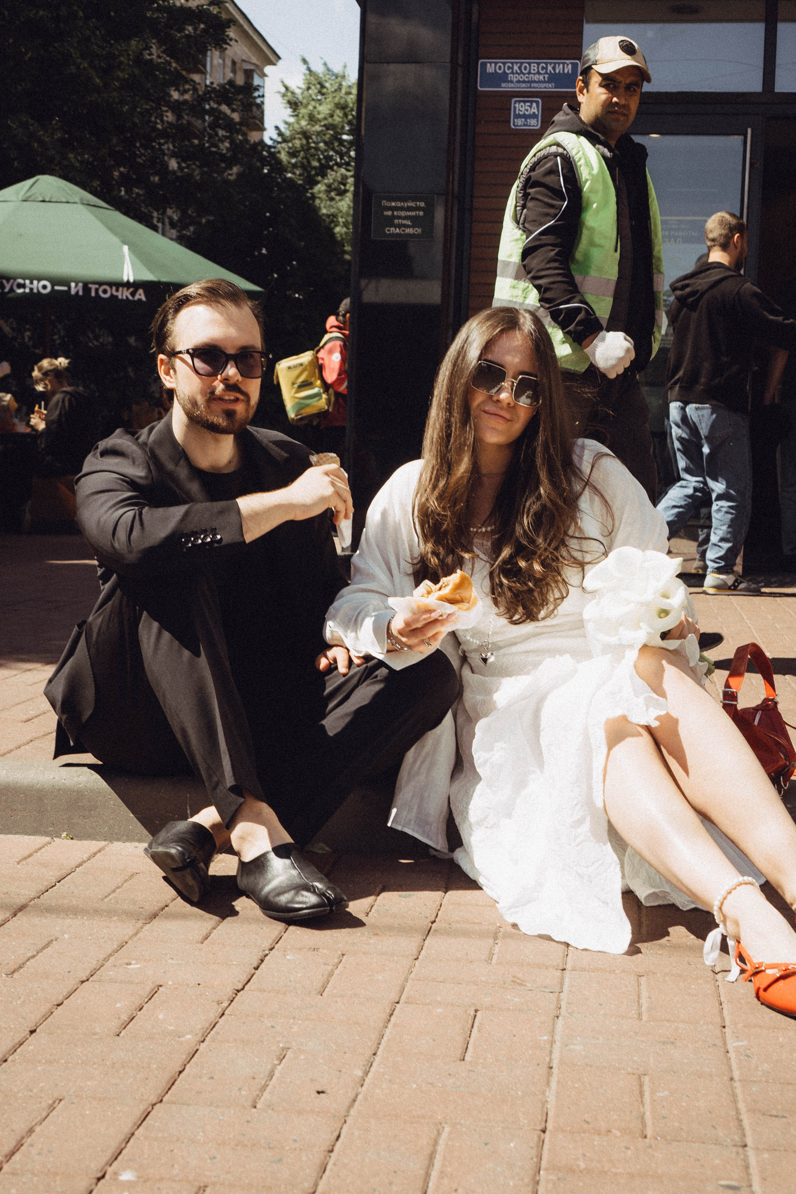 СВАДЕБНАЯ СЬЕМКА В ПАРКЕ ПОБЕДЫ И ПРОГУЛКА ПО МОСКОВСКОМУ ПРОСПЕКТУ. Профессиональный фотограф, Санкт-Петербург — Виктория Богомолова