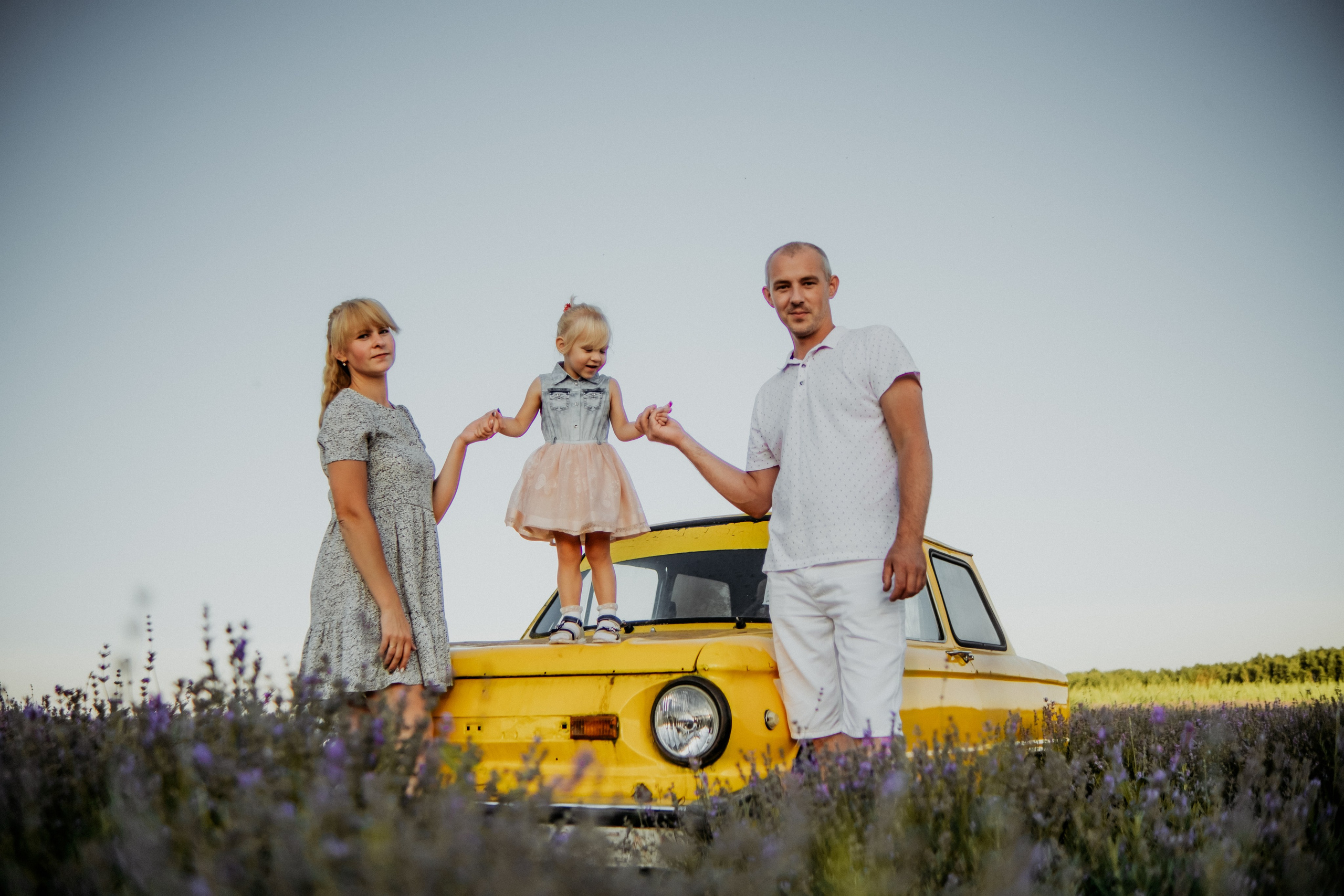 Семейная съемка в лованде. Nattie.ph