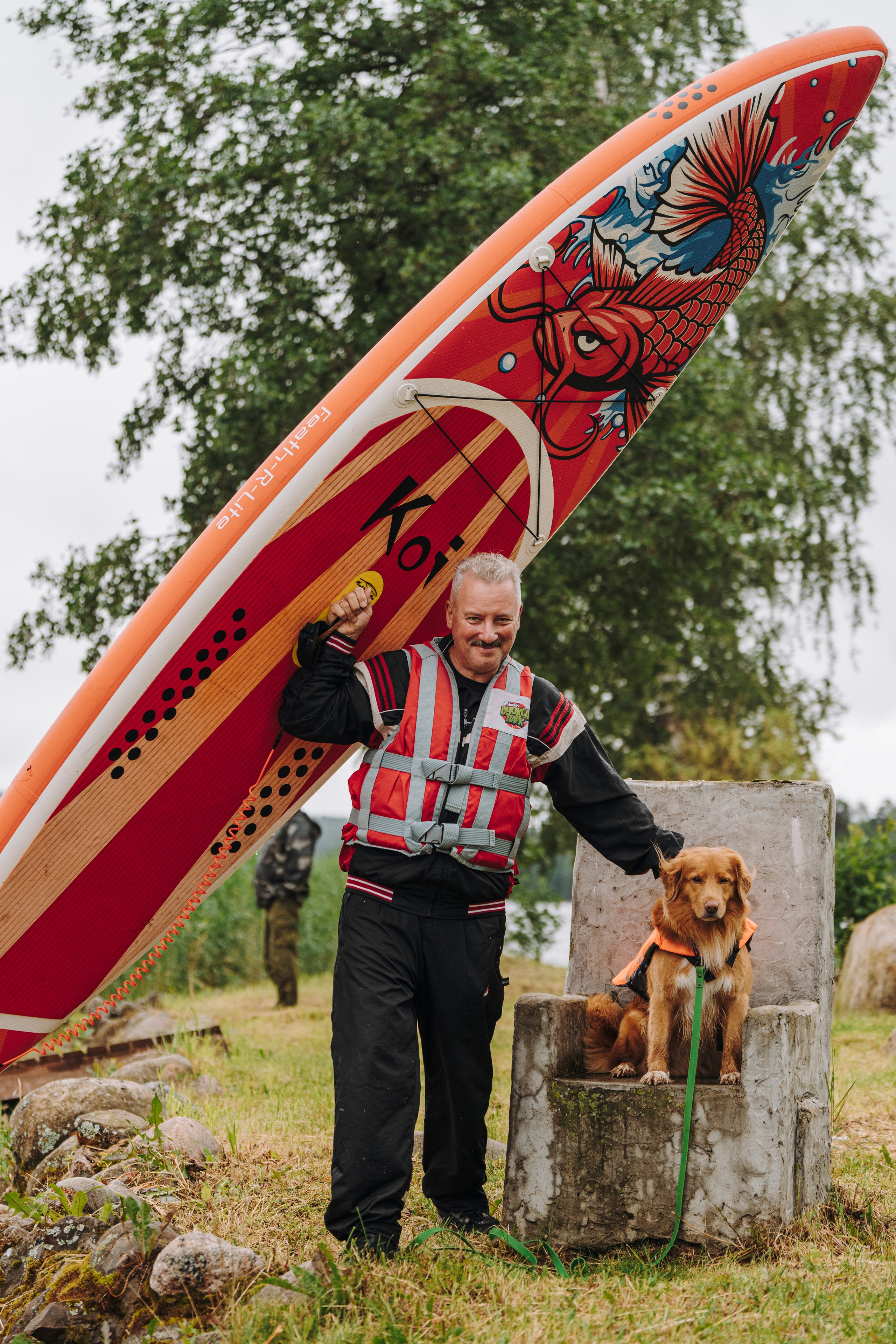 Катание на сапах с собаками. Фотограф анималист в Спб недорого Олеся Майорова