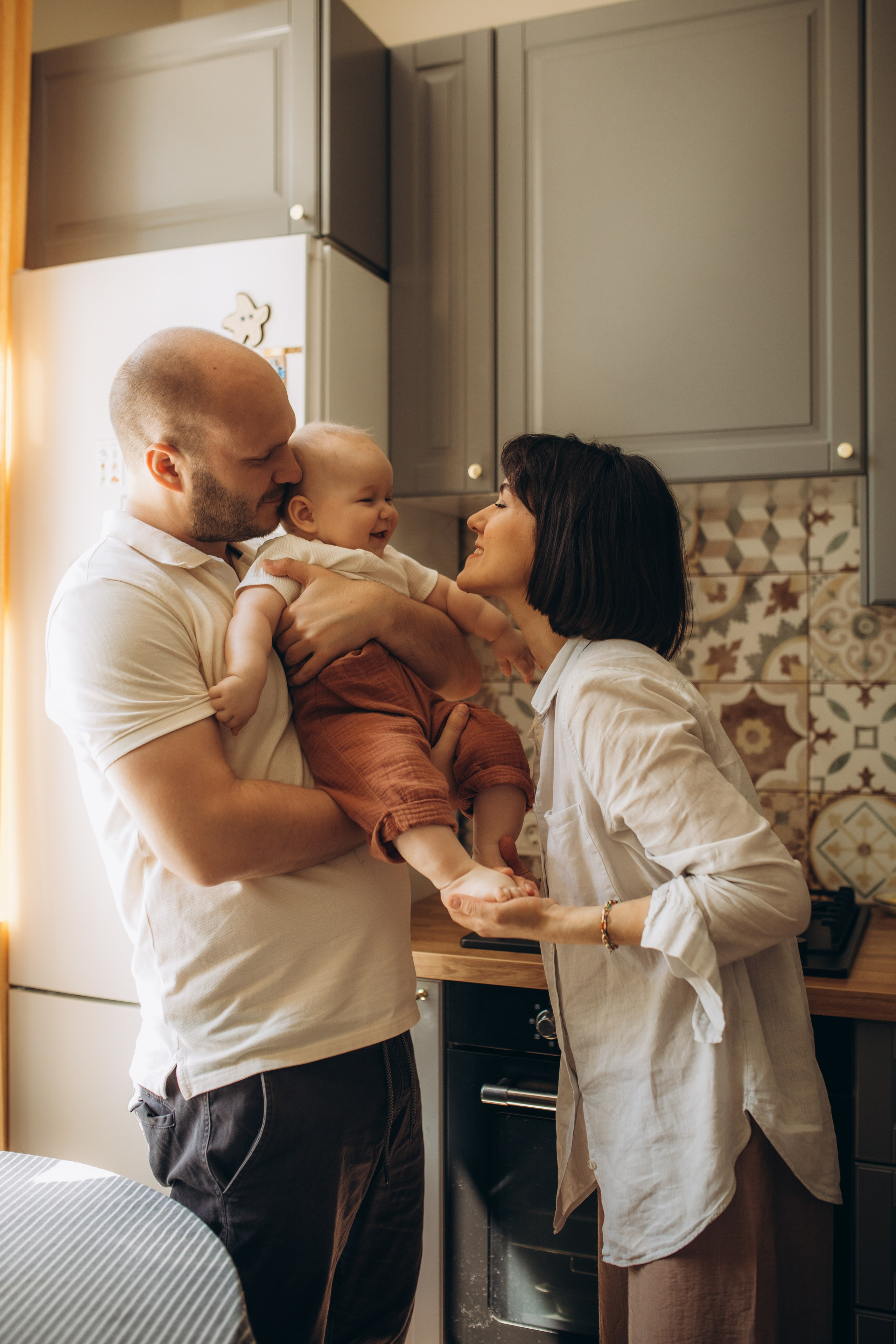 Семейная съемка дома. Семейный и детский фотограф в Москве Антонина Смирнова