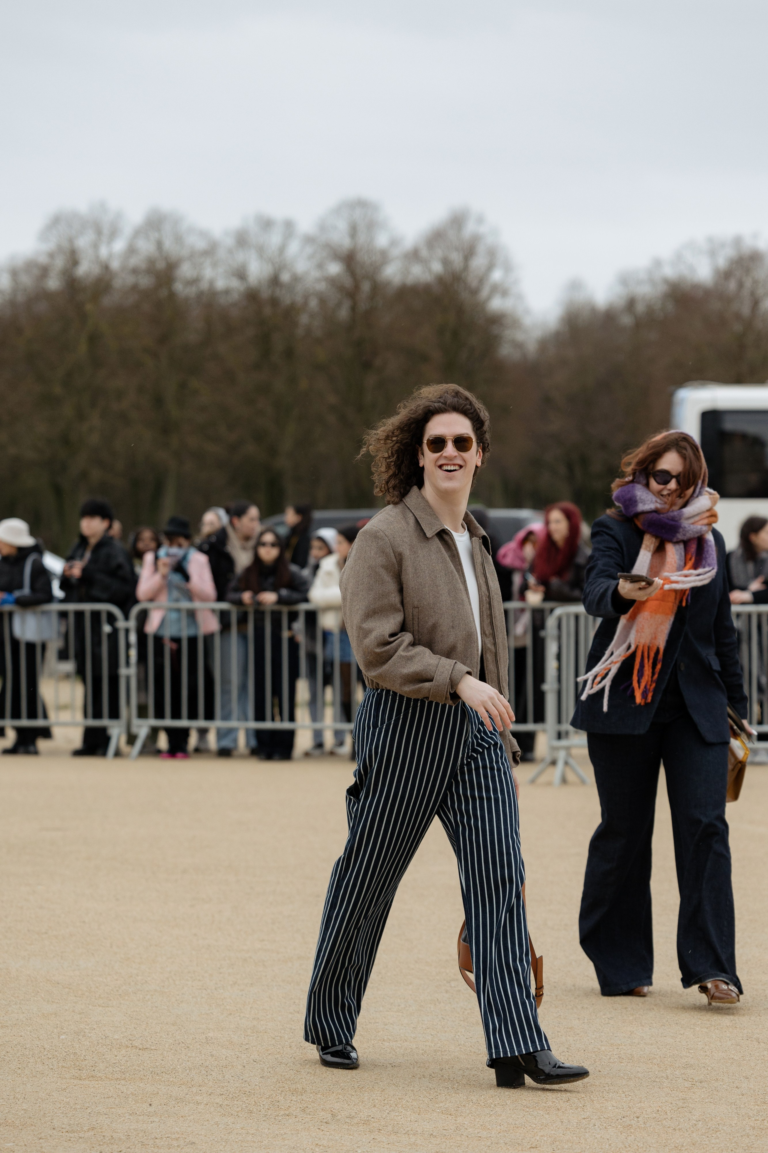 LOEWE PFW WOMENSWEAR FALL-WINTER 24/25. Photographer in Milan Ivan Goncharov