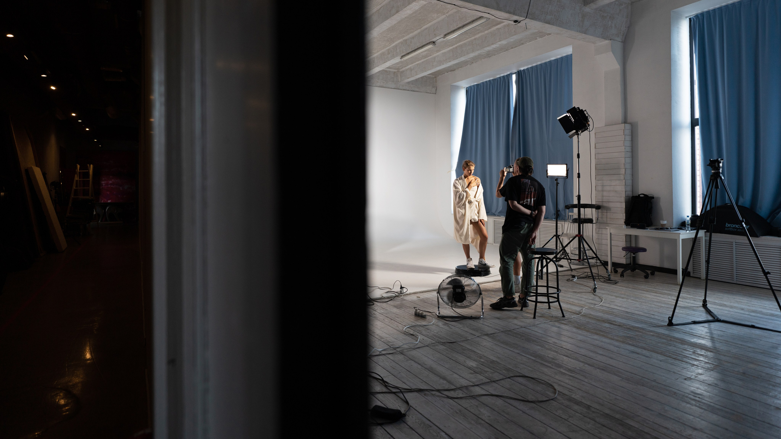 Вackstage. Портретный фотограф Sonya Moiseeva в Санкт-Петербурге