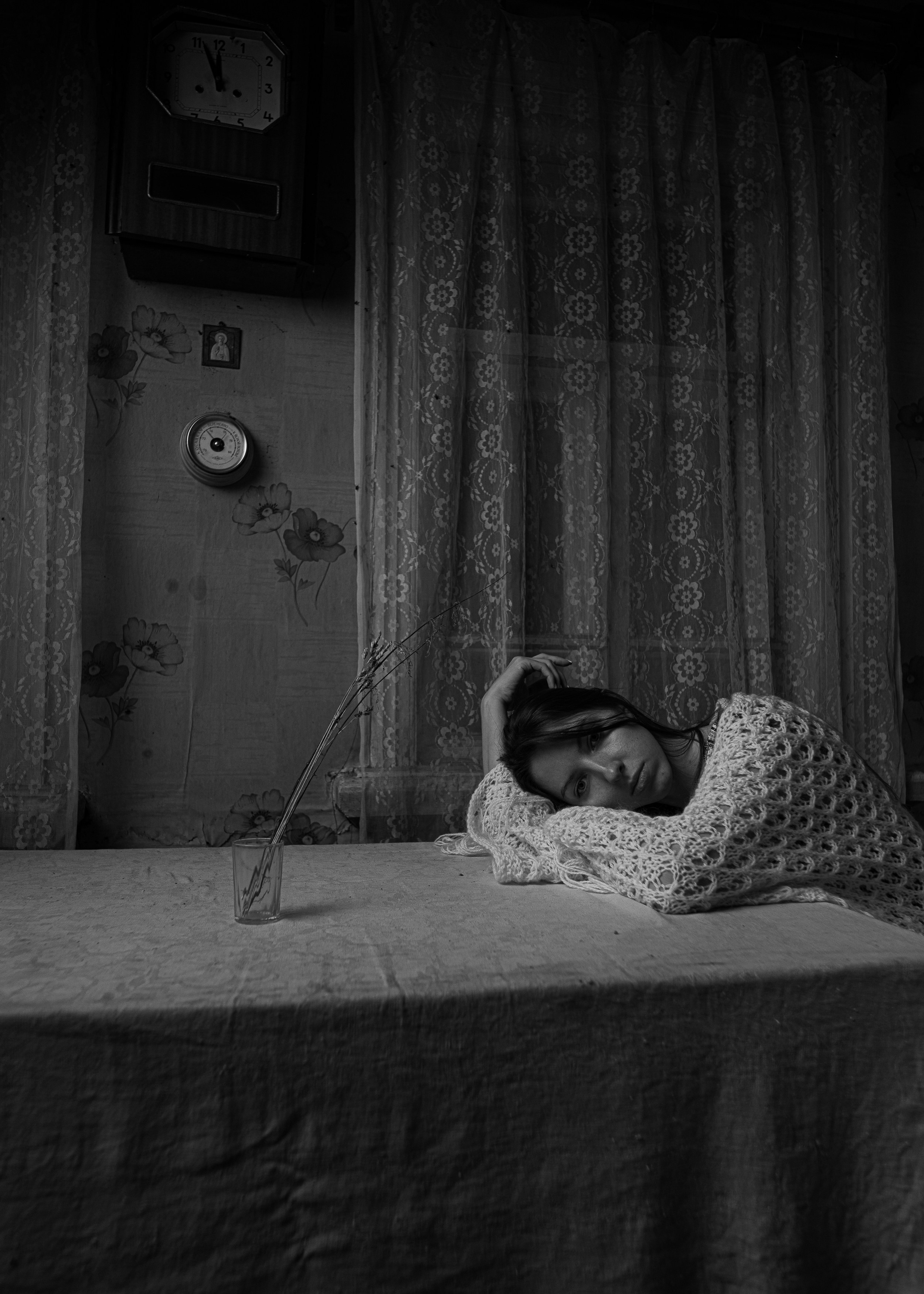 Арт портрет Владимира Петухова - концептуальная фотография известного фотографа из Кинешмы