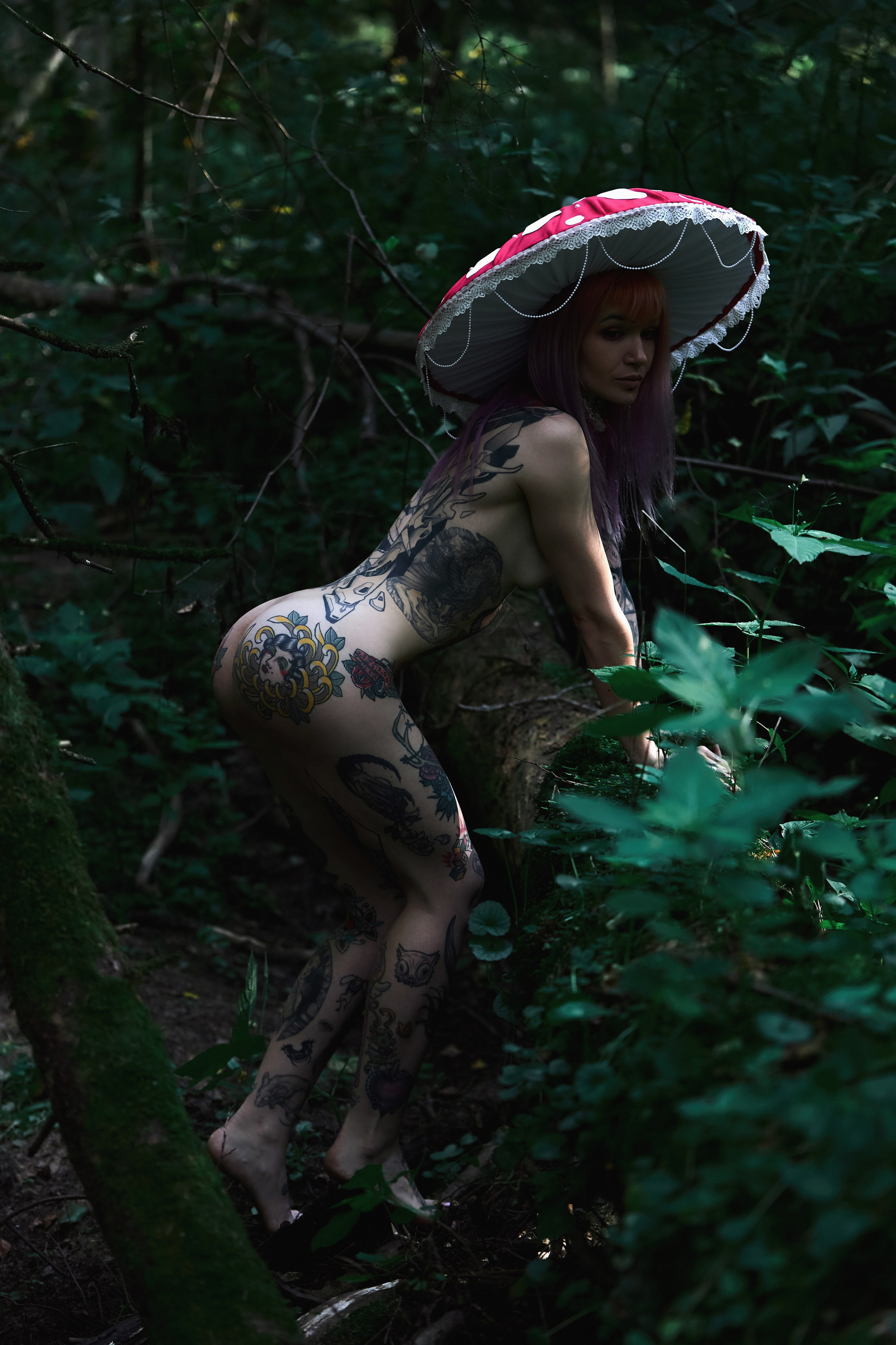 Люся, гриб. Фотограф Игорь Михайлов