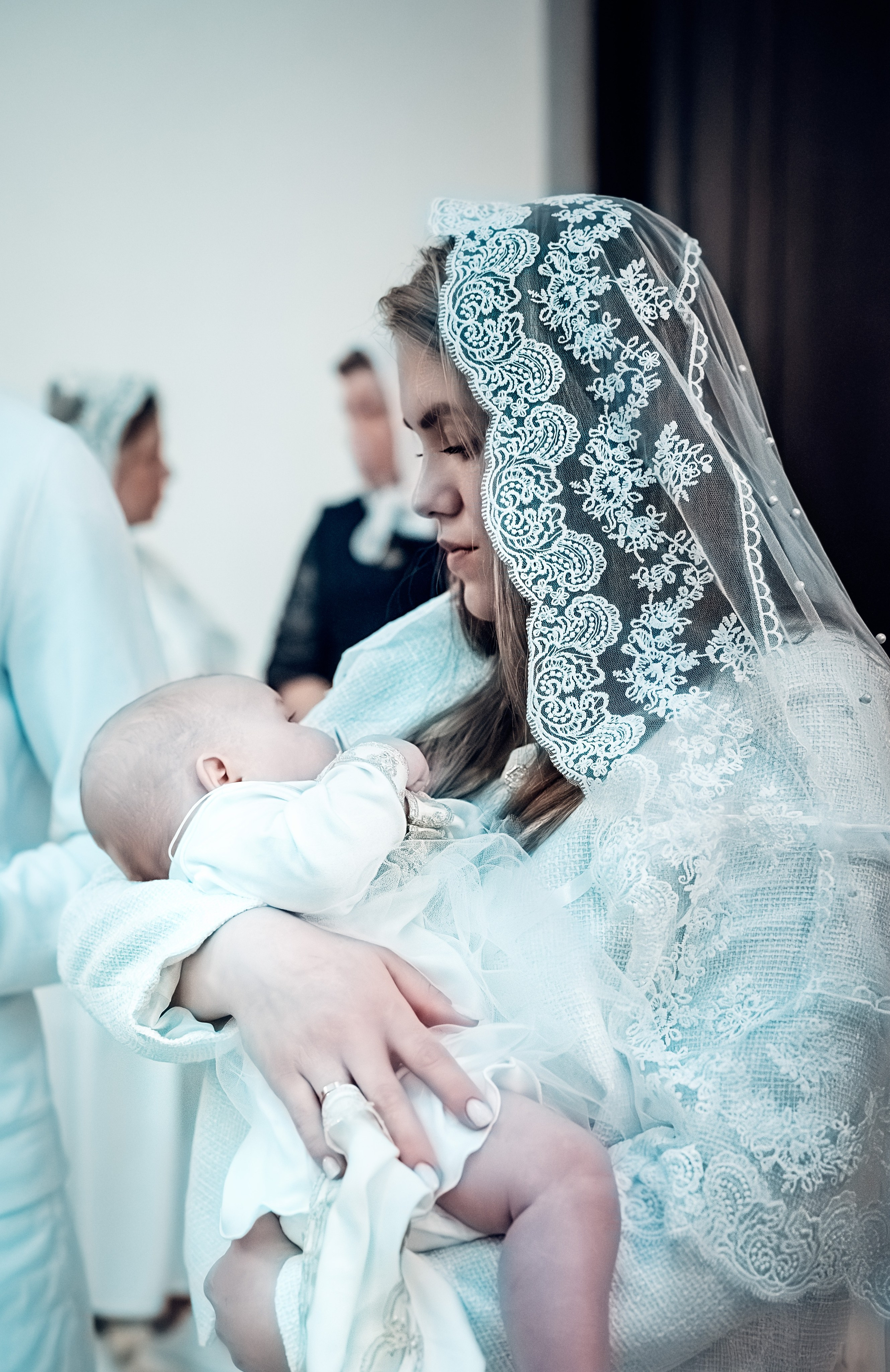 Крещение Александра и Варвары