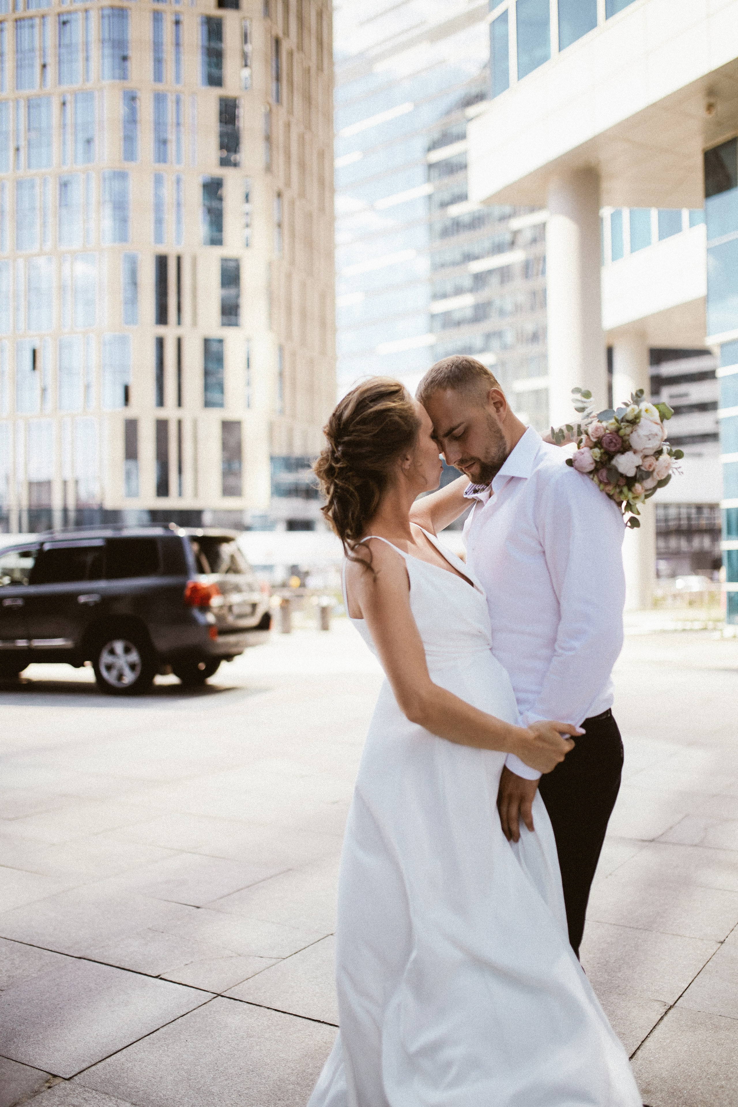 Свадьба в Сити. Портретный фотограф в Москве Мария Варлей