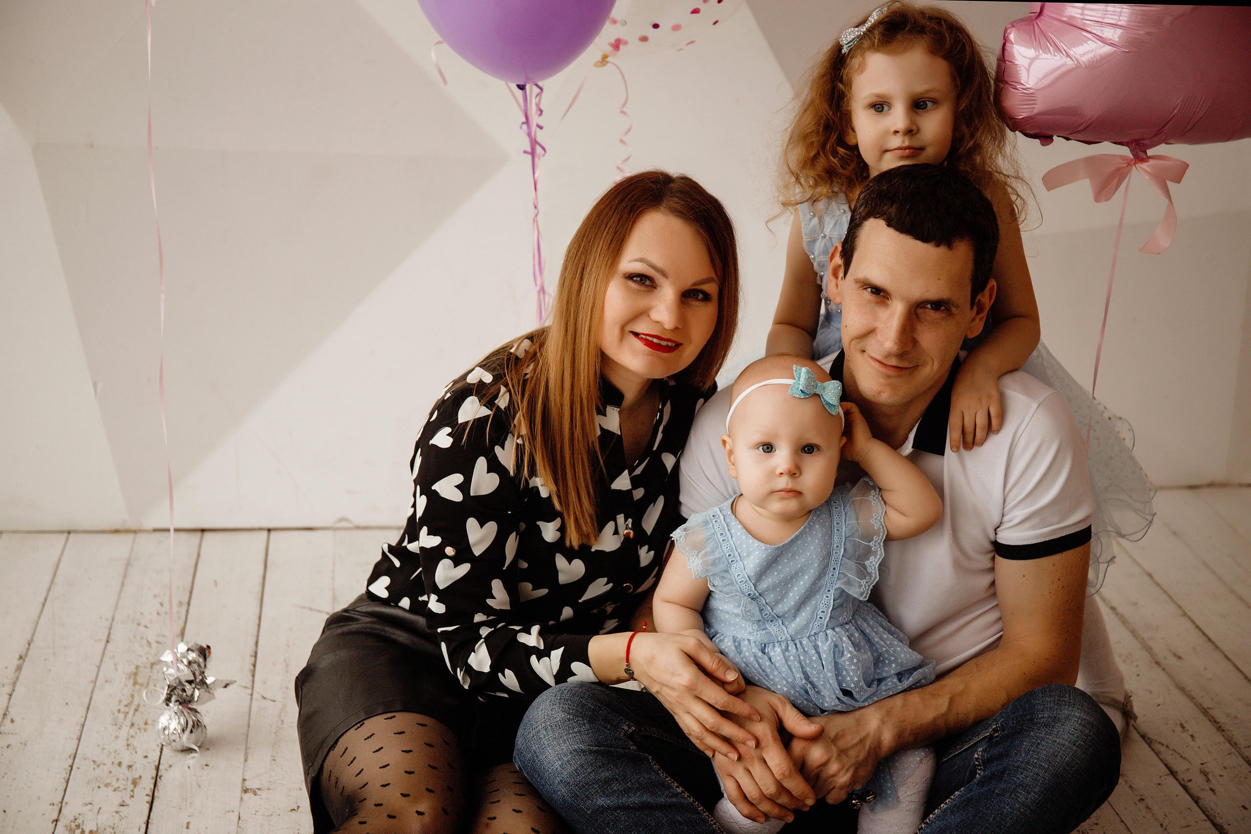 Аня и Полина. Фотограф беременности и материнства Аделя Юсупова