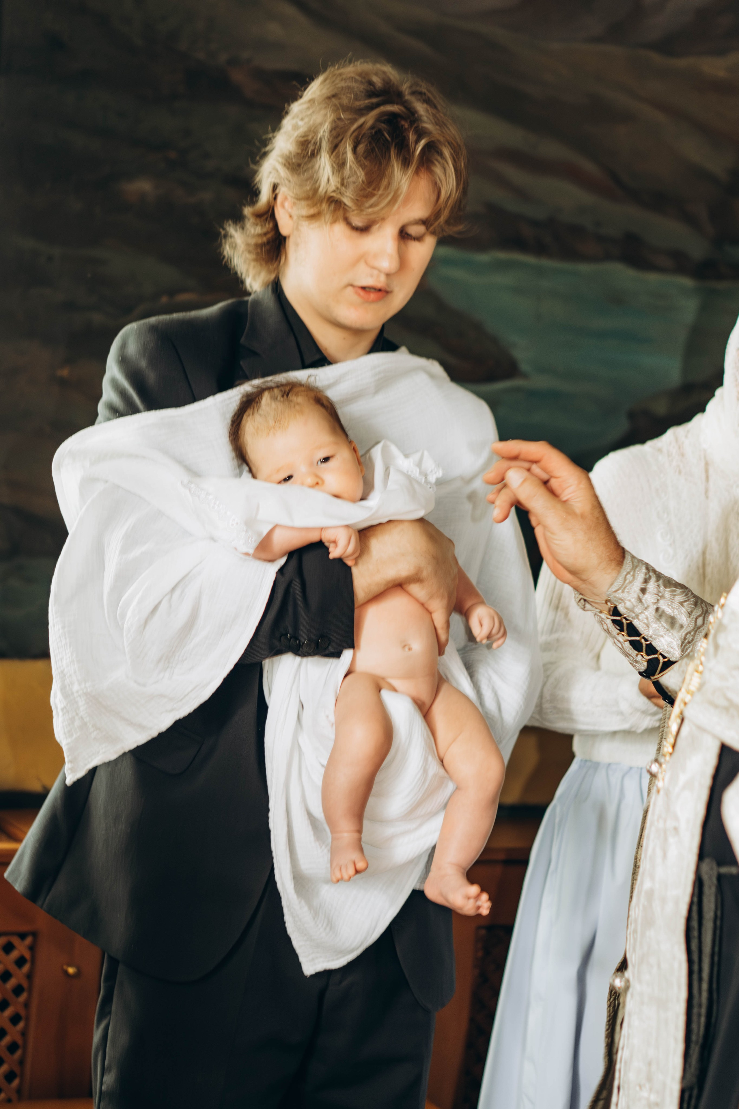 Крещение Артема Церковь Рождества Христова. Фотограф Москва Валерия Веденина