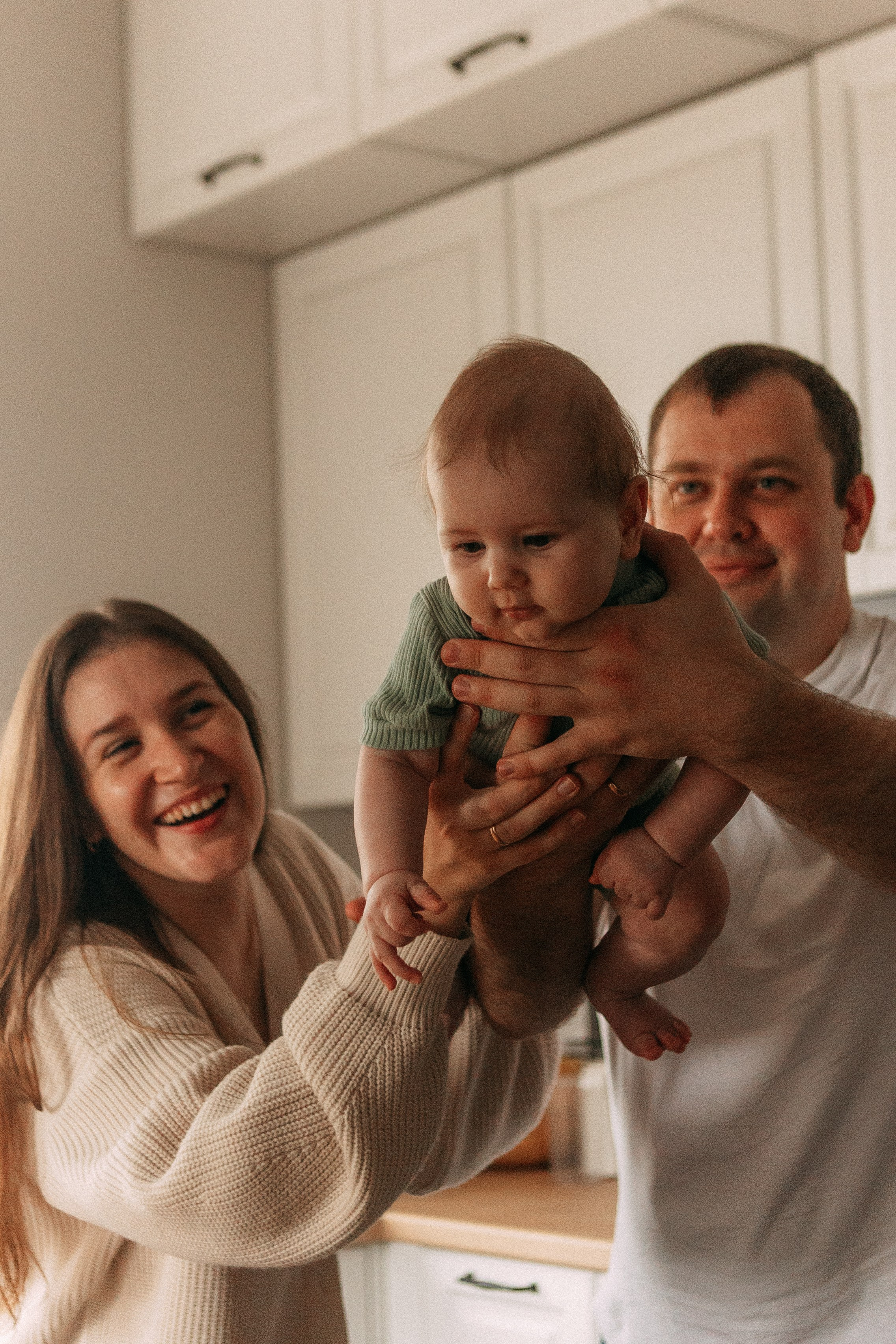 Дина и семья. Фотограф Катя Дубовик