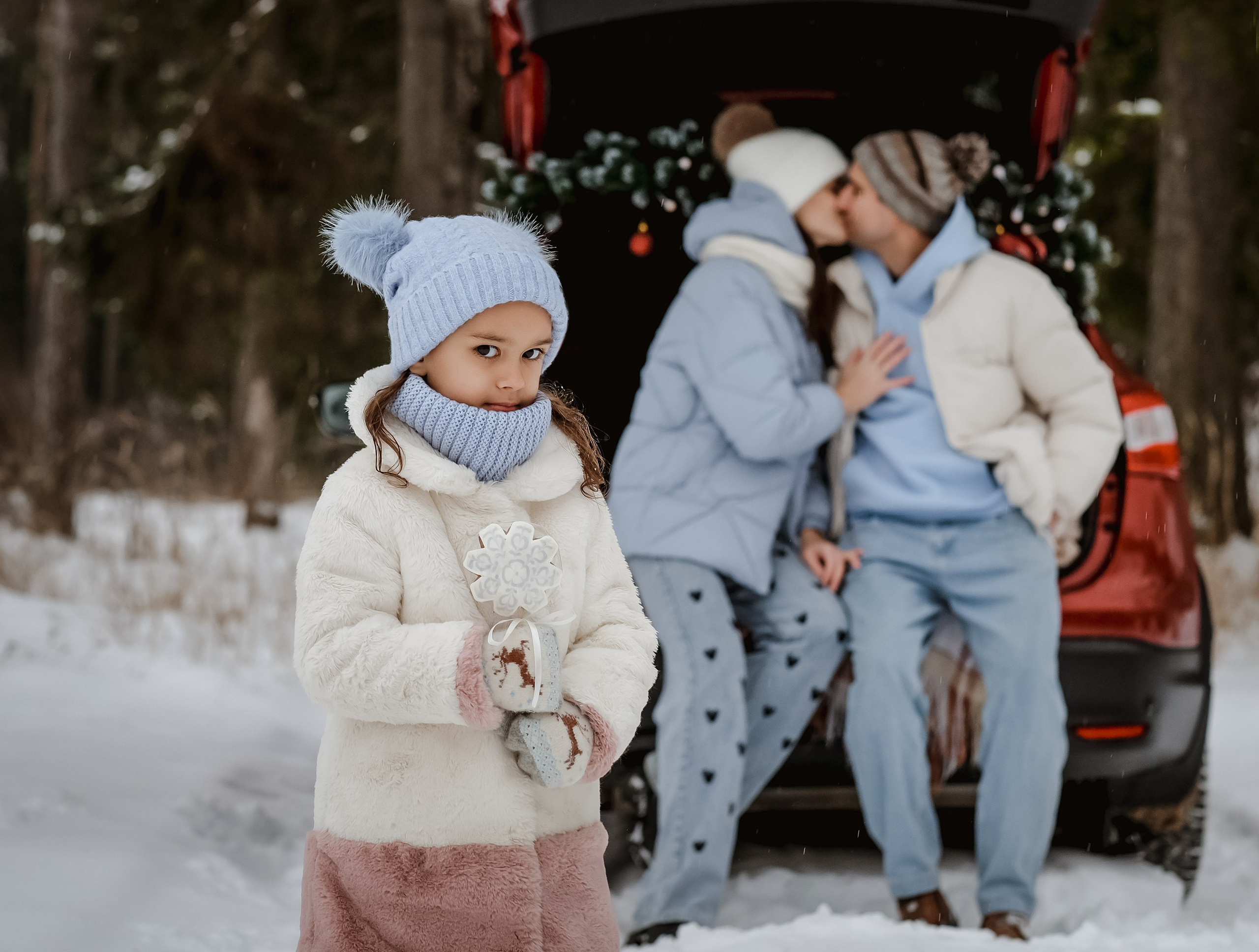 Новогодние семейные фото. Свадебный и семейный фотограф Амина Шабанова