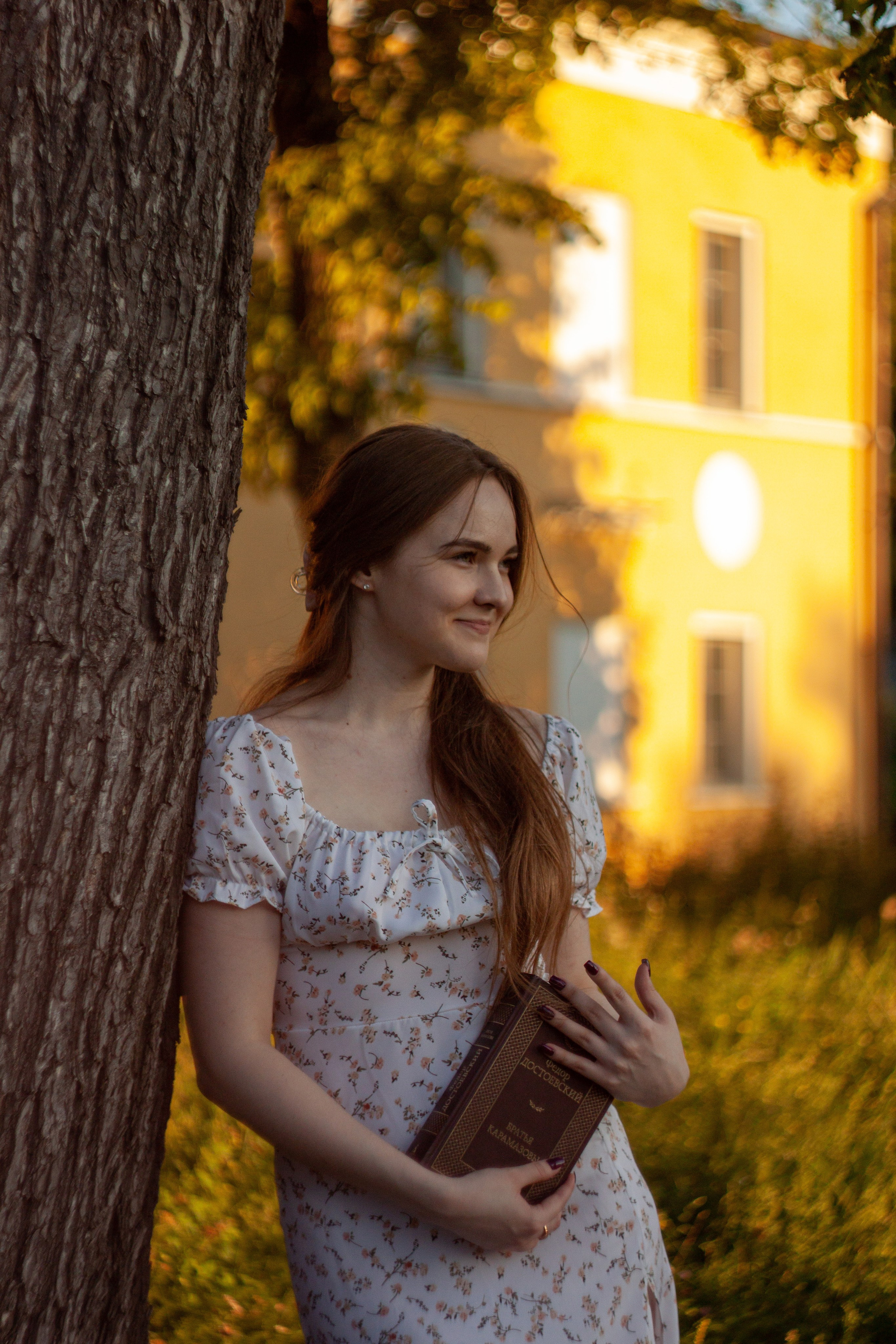 Фотосессия  в парке для поэтессы. Фотограф Наталья Воронина Москва