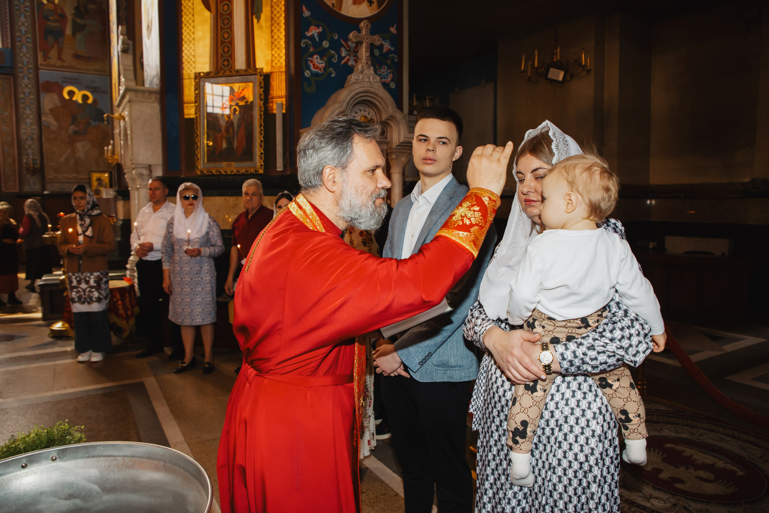 Таинство Крещения в Калининграде. Https://malovafoto.ru