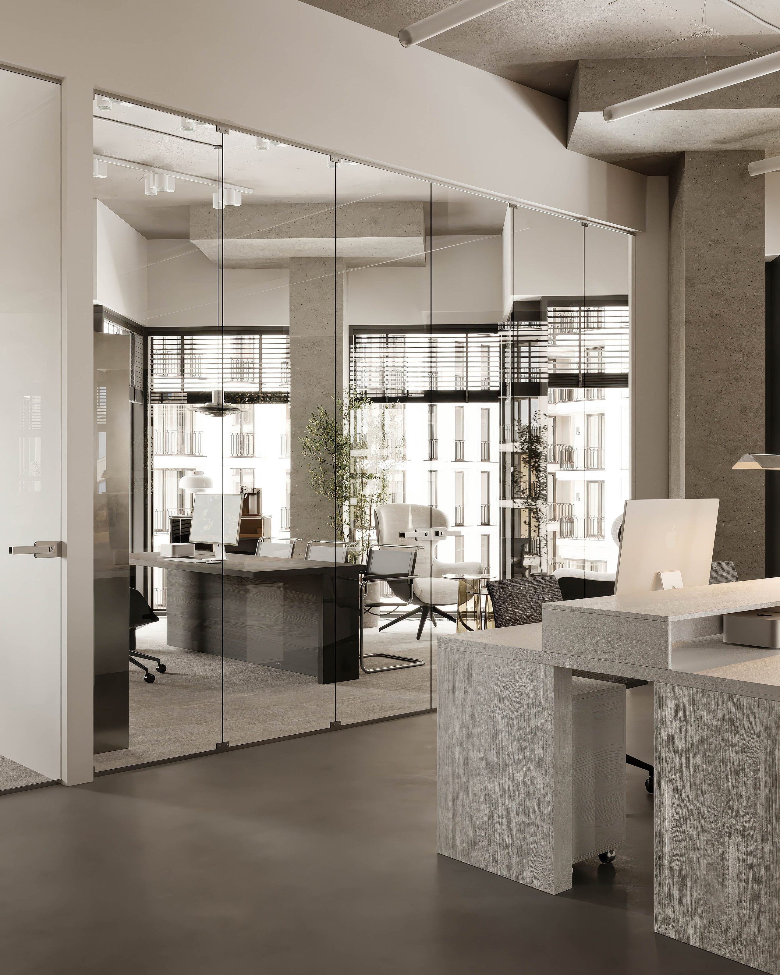 Офис 211/ Дизайнер: NAMU BURO. Студия интерьерной визуализации tmshkn.vis