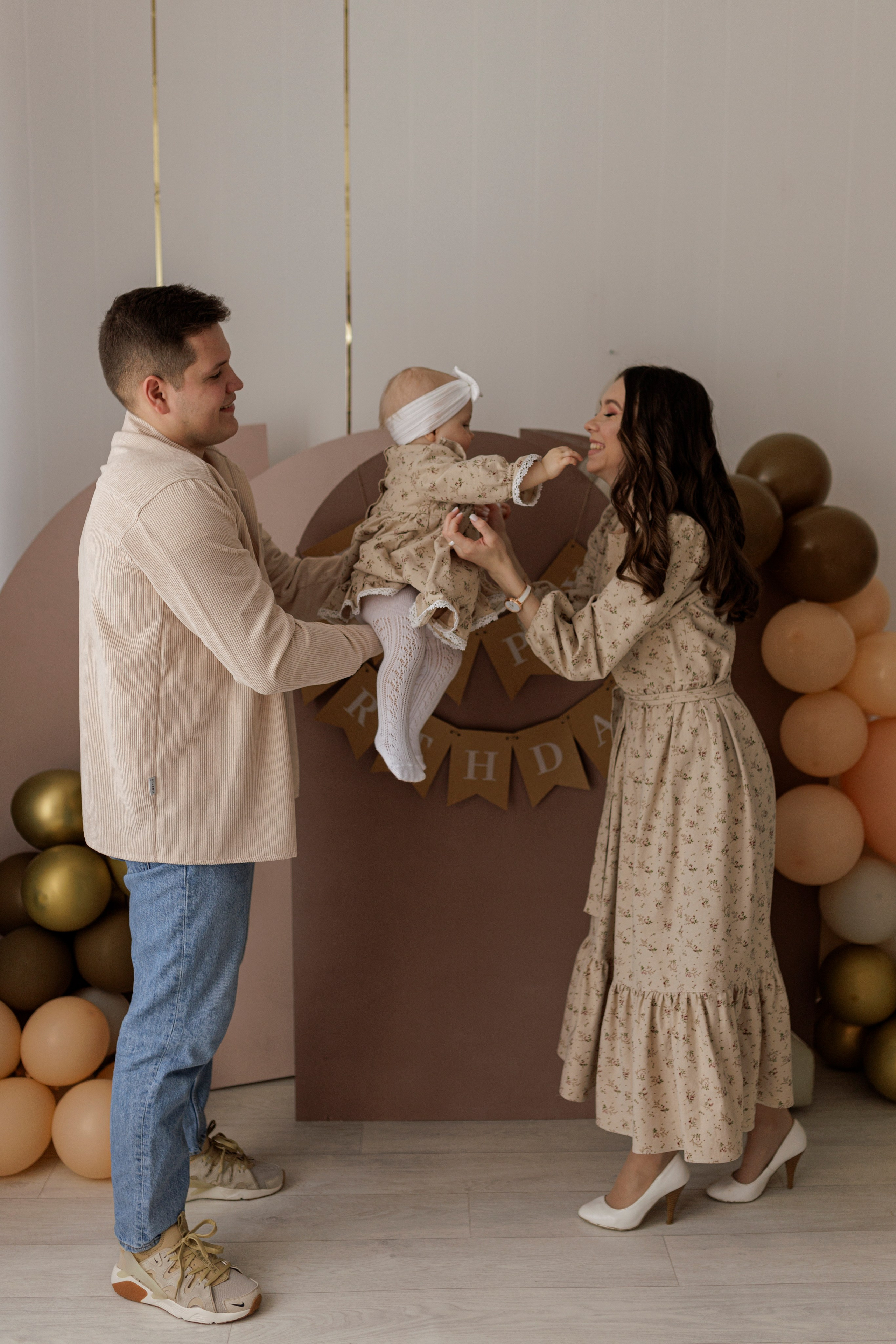 Сьемка годика для Анечки. Семейный и детский фотограф в Рязани Васюгова Мария