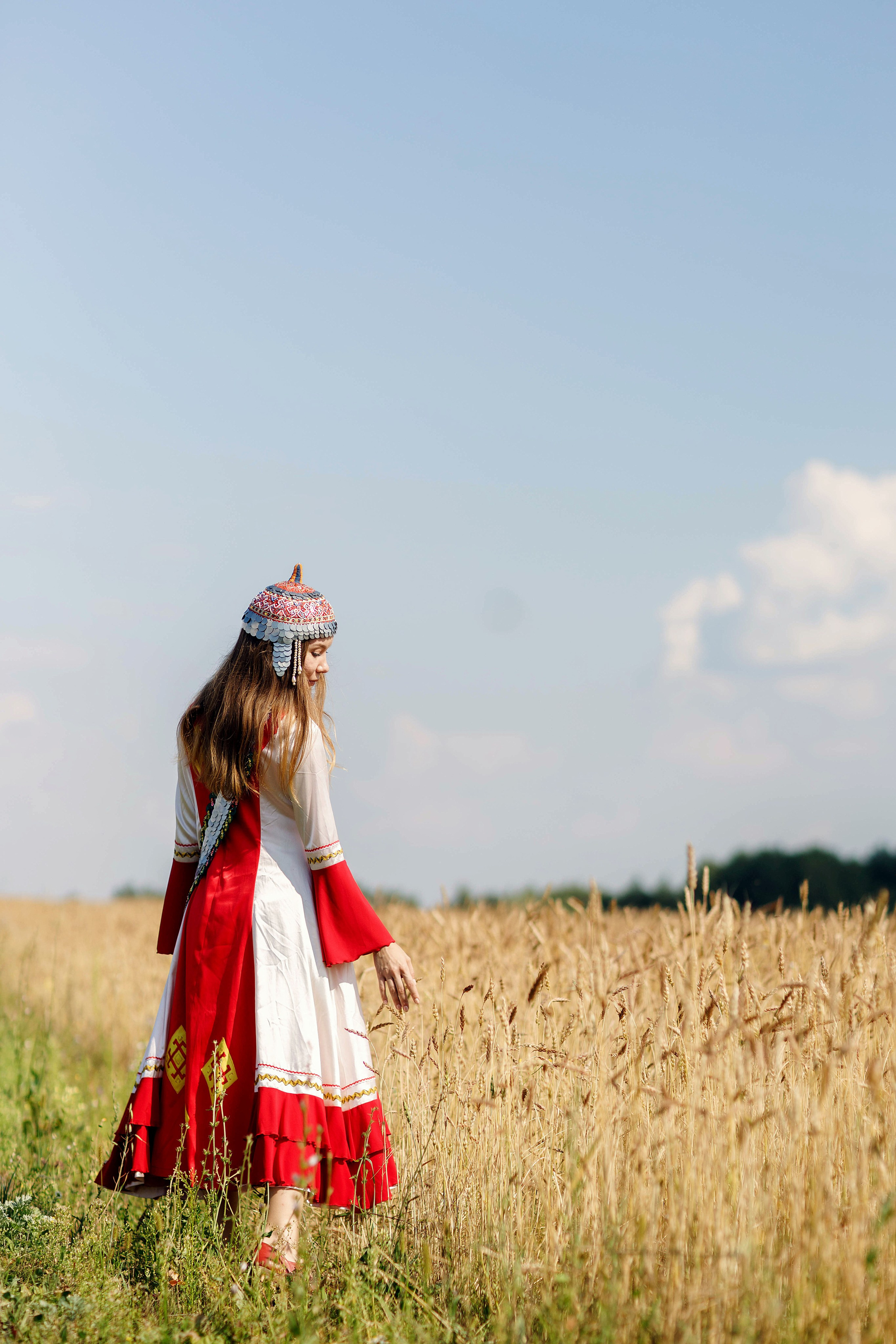Фотосессия с Леной в Моргаушском районе. Портретный и репортажный фотограф в Чебоксарах Андриян Чаркин