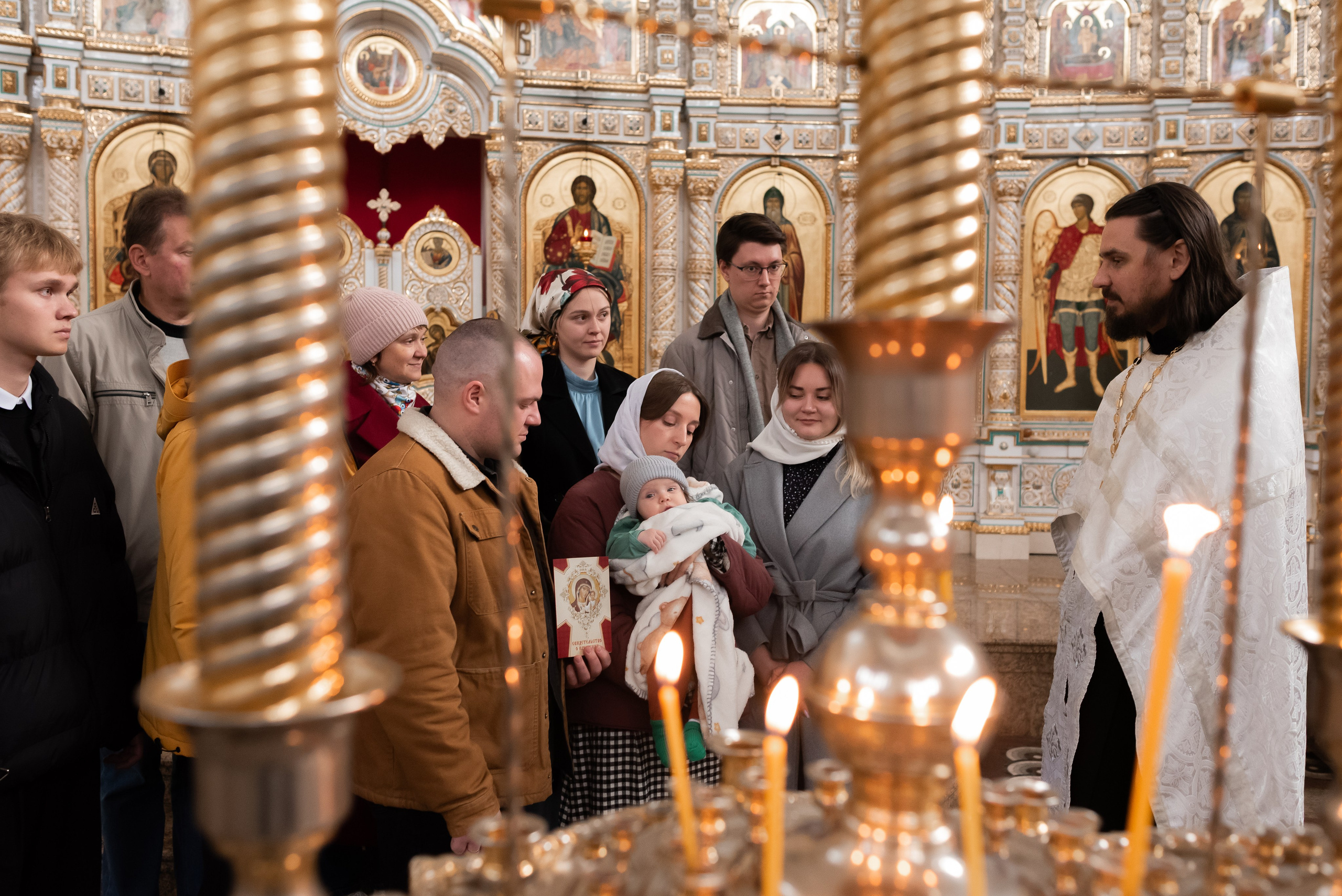 Крещение. Свадебный и семейный фотограф в Москве Анна Сдобнова