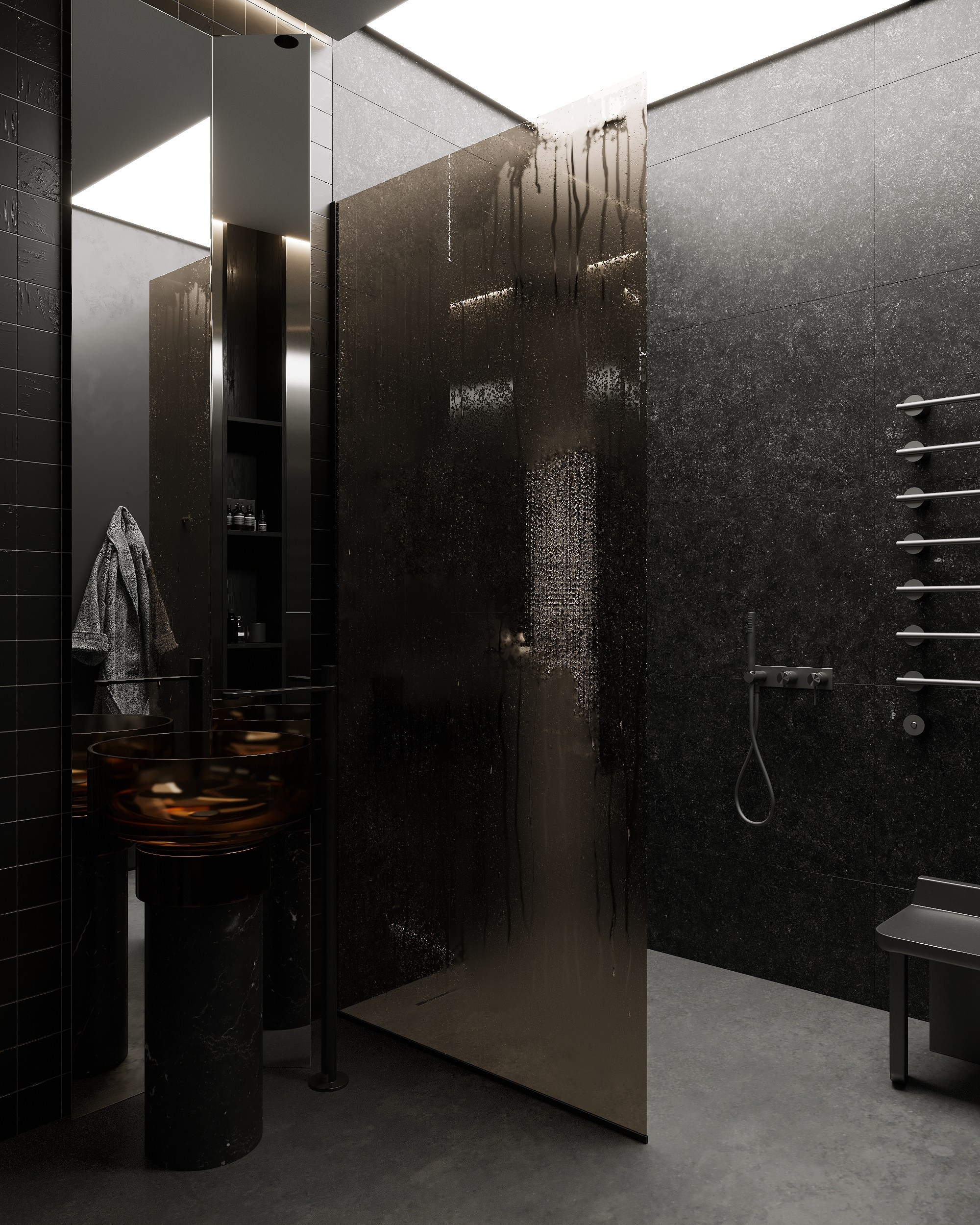 BLACK PROJECT. 3D визуализация интерьера eugene7even