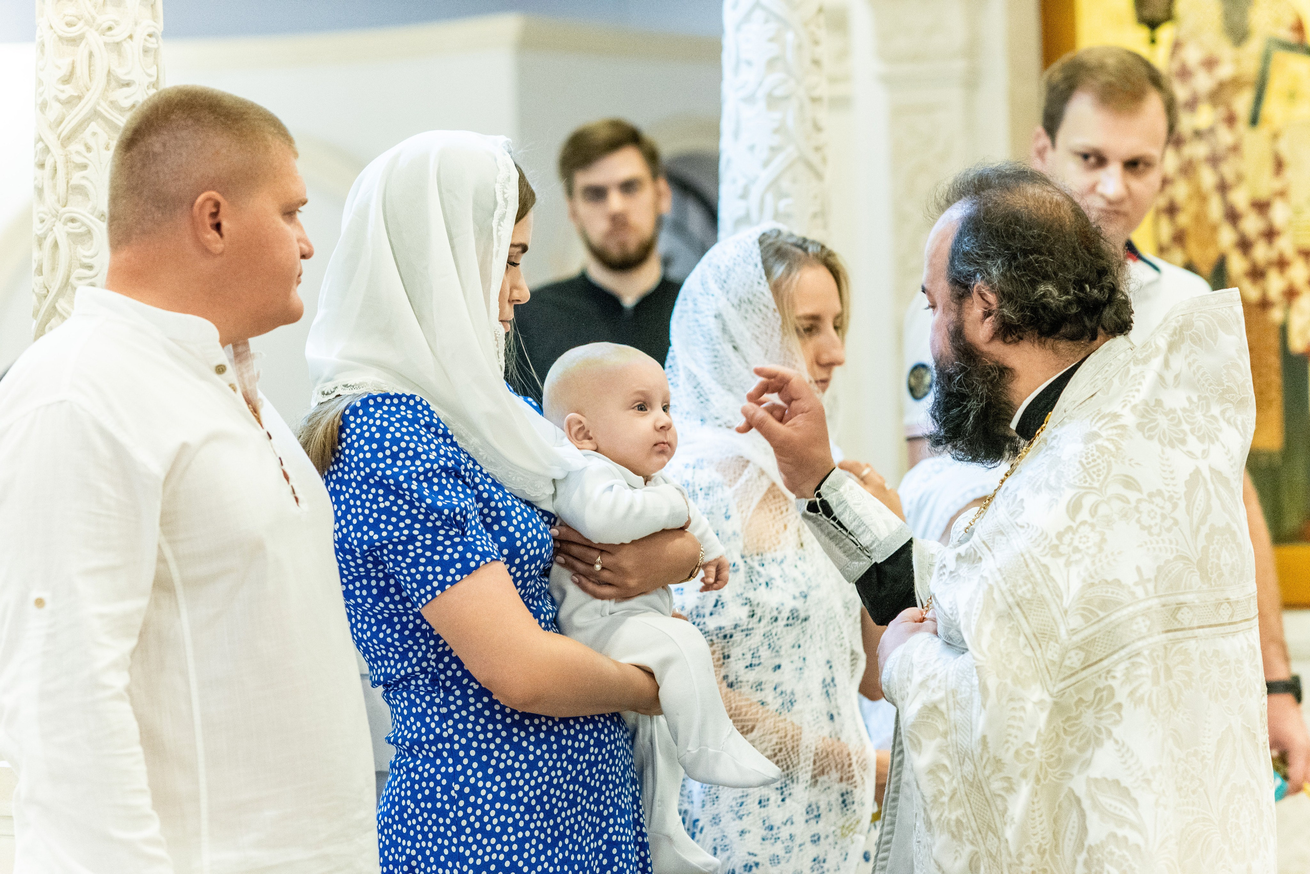 Крещении Ксении. Фотограф Юлия Попова
