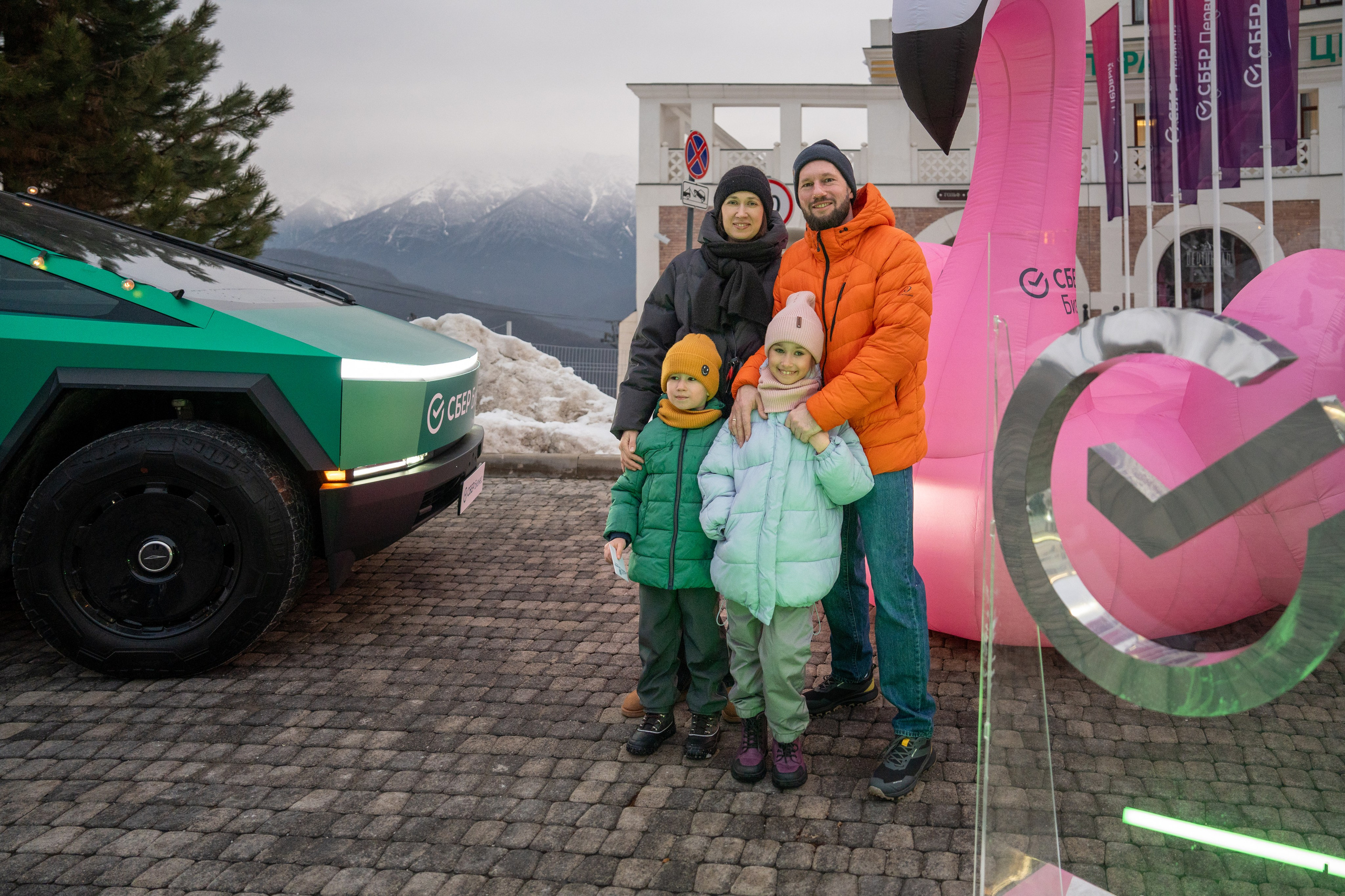Сбер-маркетинг в Сочи и Красной Поляне. Репортажный фотограф в Красной Поляне и Сочи Павлюченко Екатерина