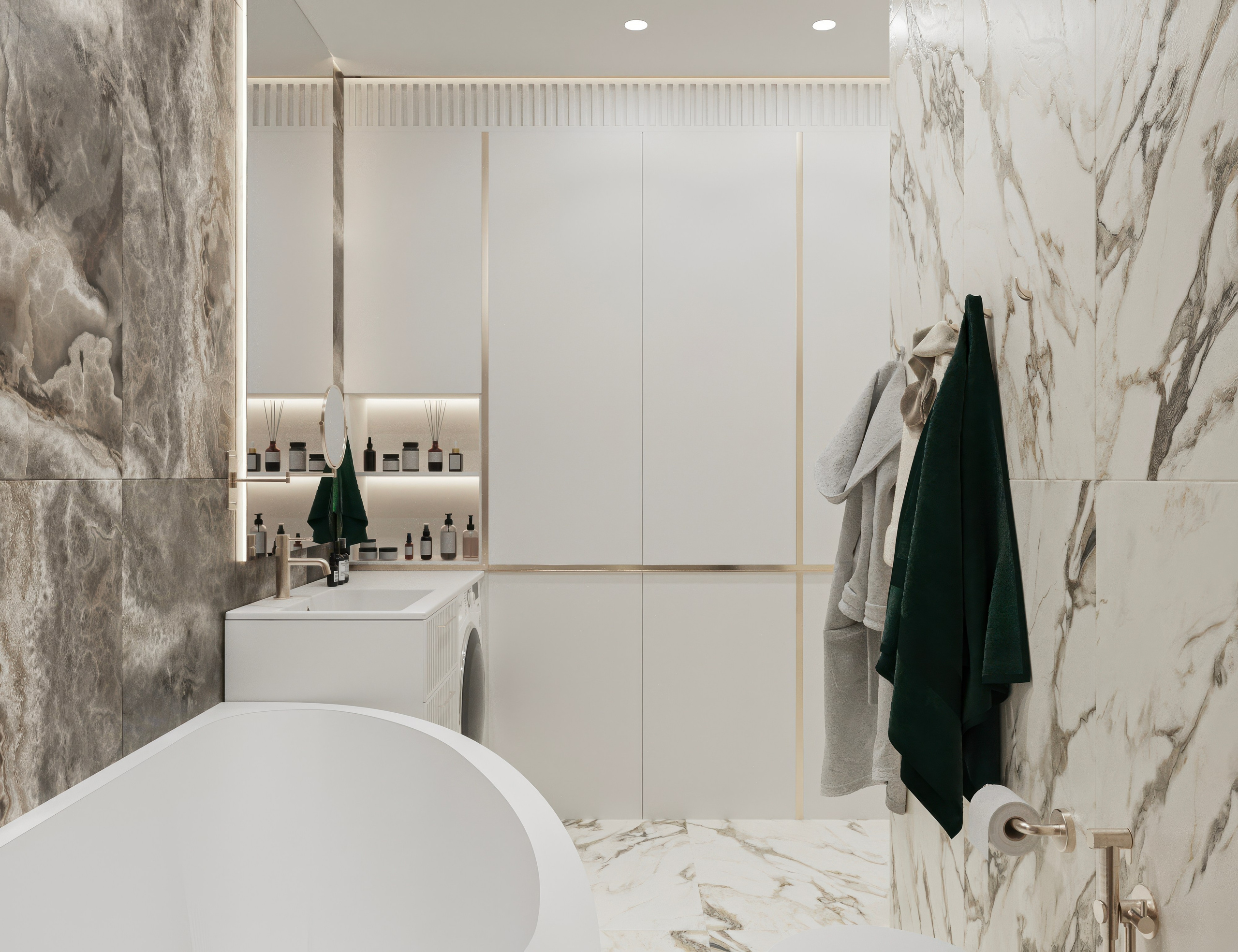 ЖК Менделеев. Площадь 80 кв. м. Дизайнер интерьера в Новосибирске_Елена Сергеева