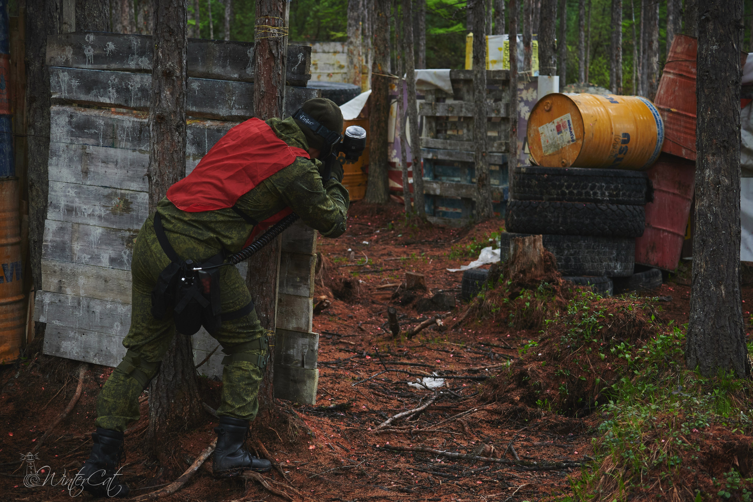 Пейнтбол Снегорка. Портретный и репортажный фотограф в Магадане Андрей Нефедов WinterCatPhoto