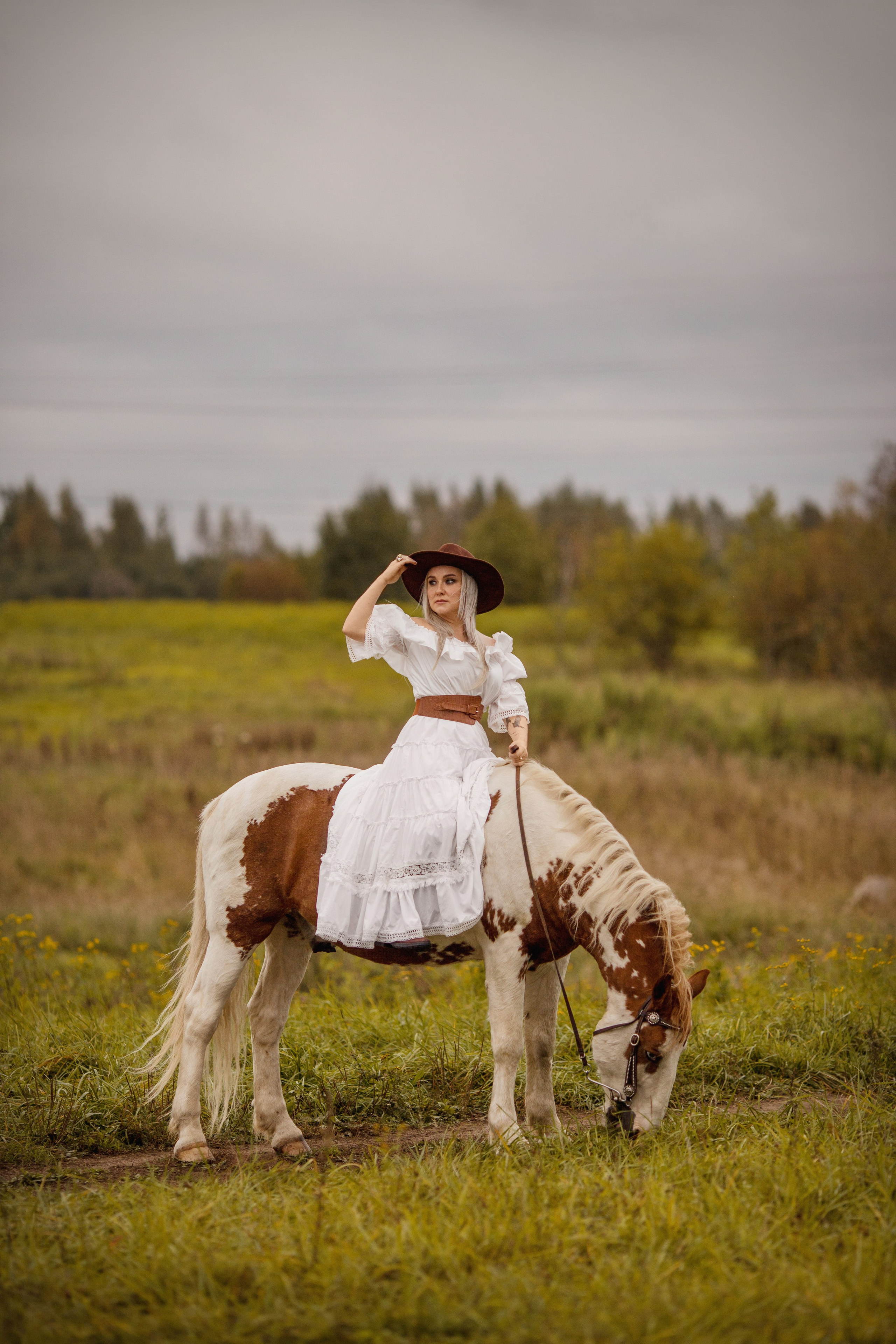 Фотосессия с лошадью на ранчо