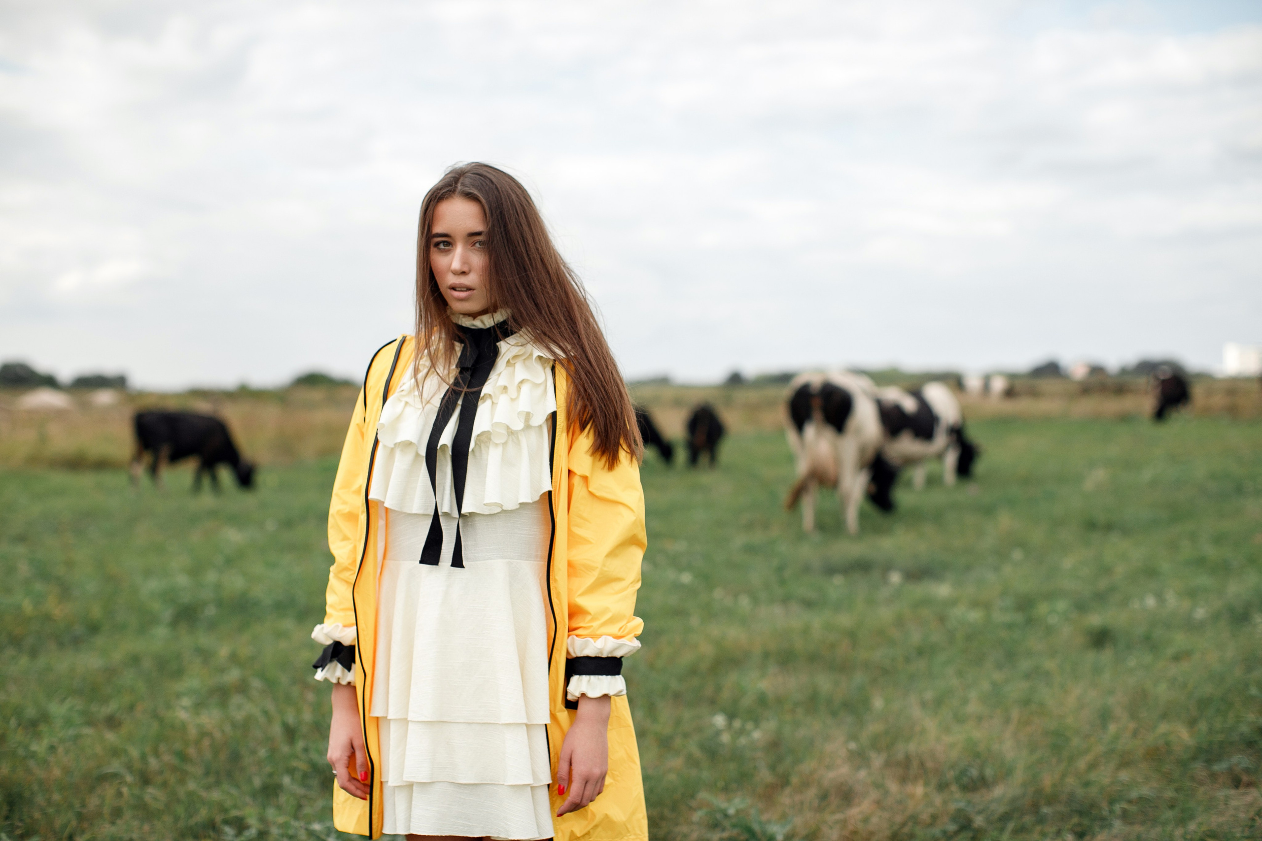 Фотосессия Полины у маяка. Свадебный фотограф Москва