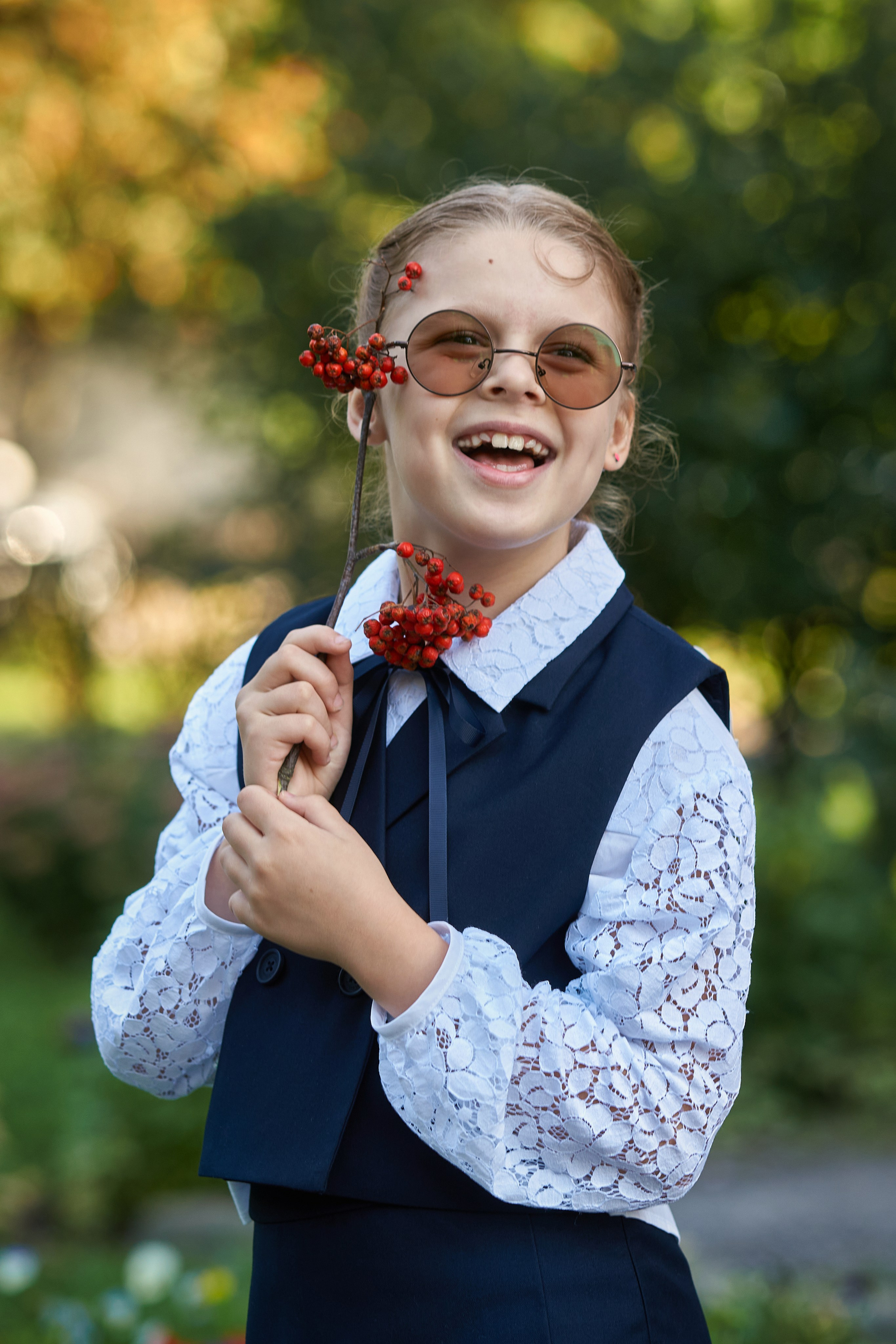 Первоклассница. Фотограф Владимир Артамонов