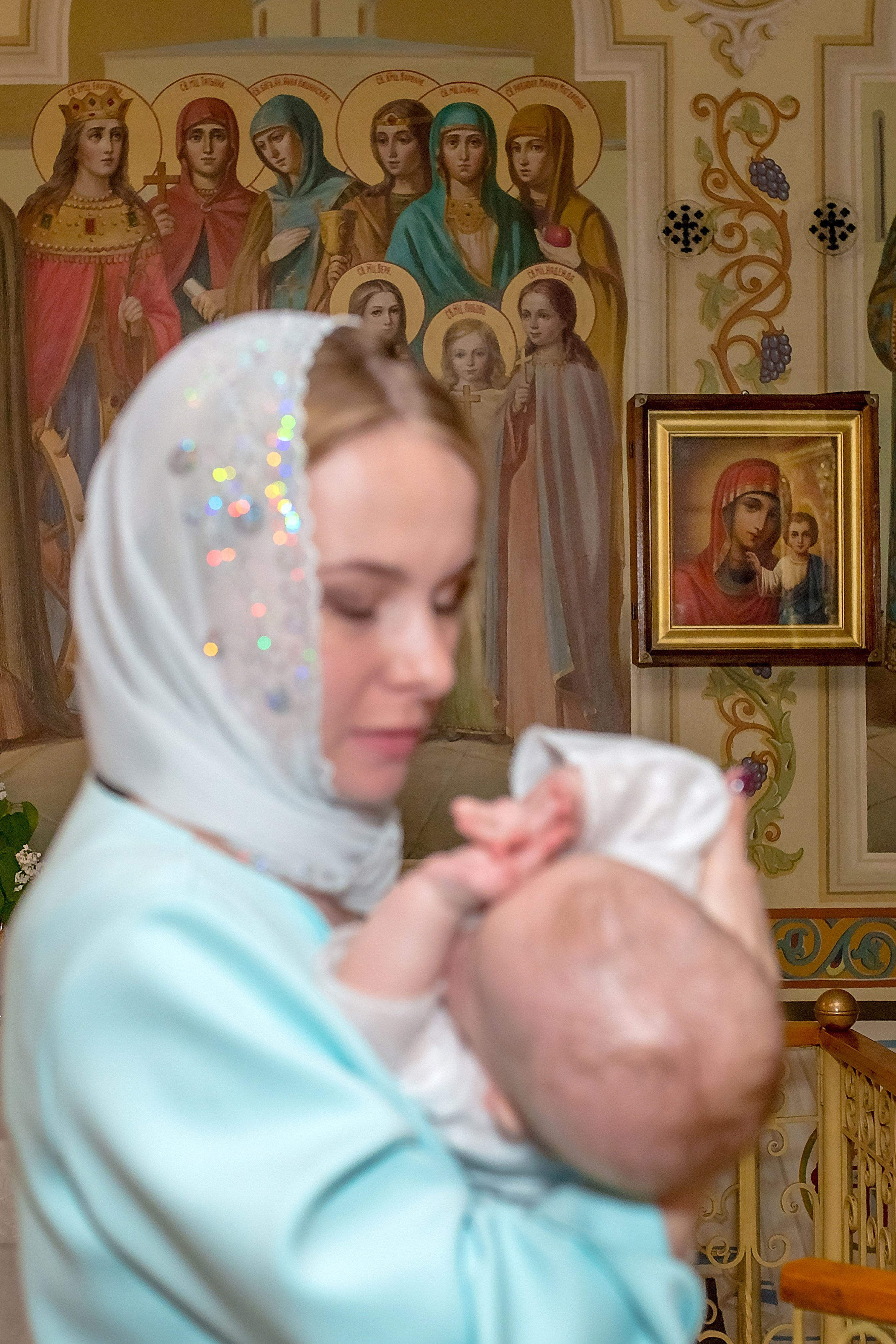 Крещение в Тропарёво. Фотограф Владимир Артамонов