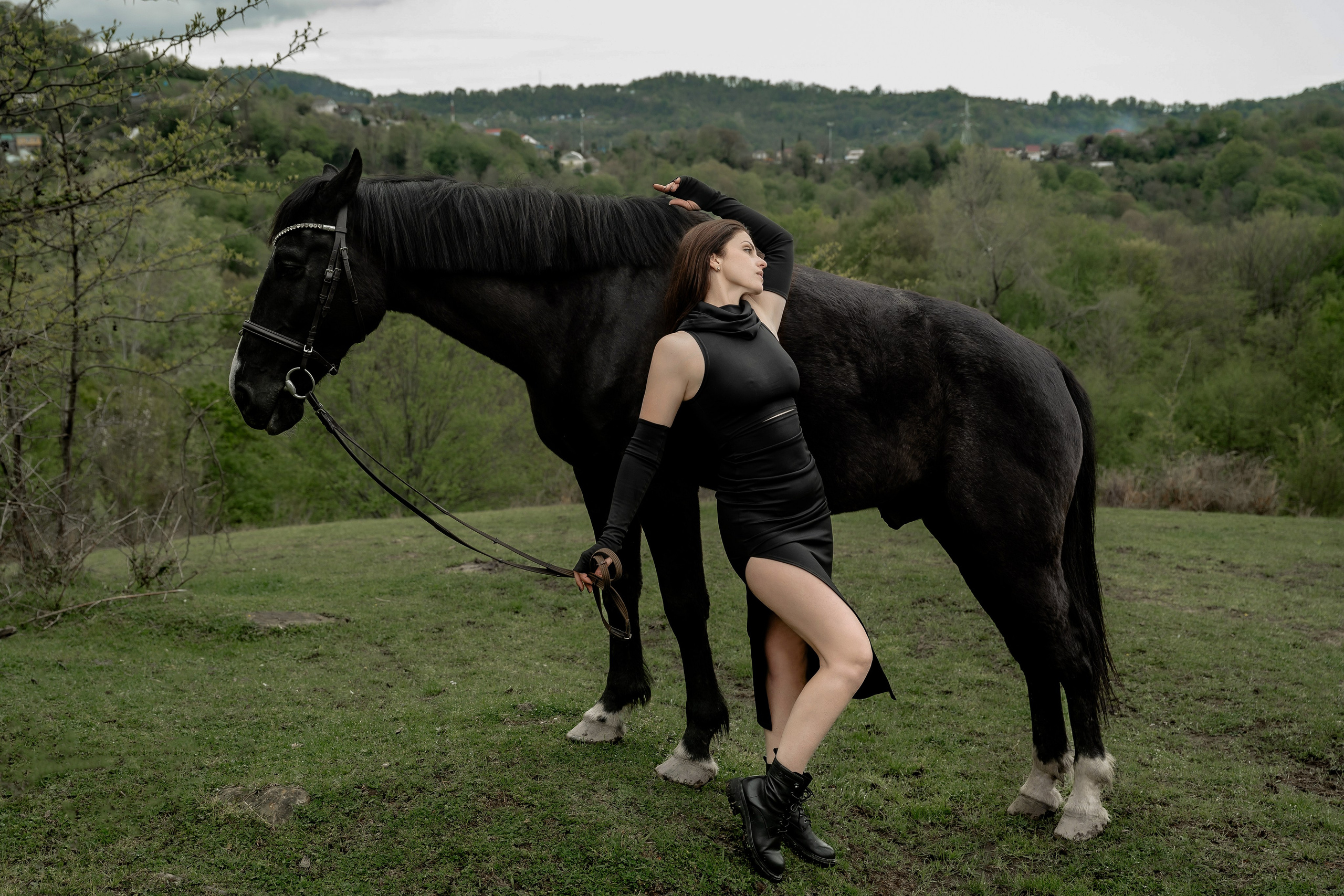 Анна и Майбах. Наталья Слесаренко фотограф в Сочи