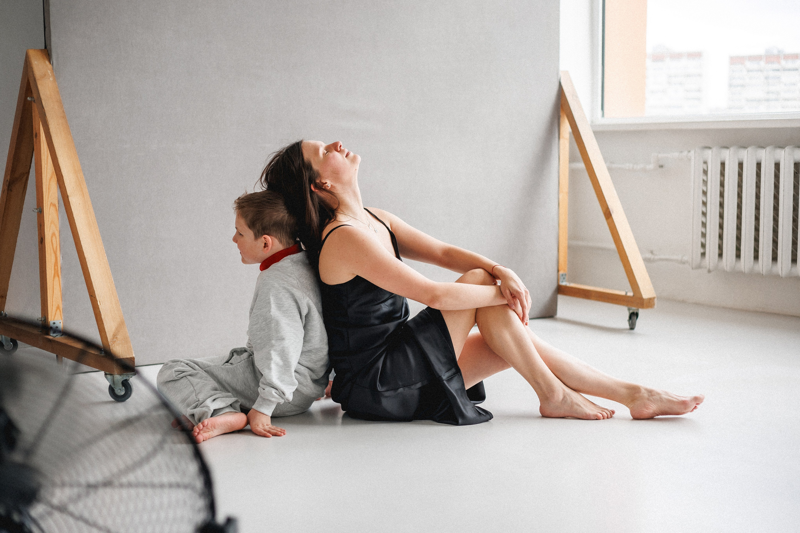 Даша и сыновья. Фотограф в Москве Базанова Дарья