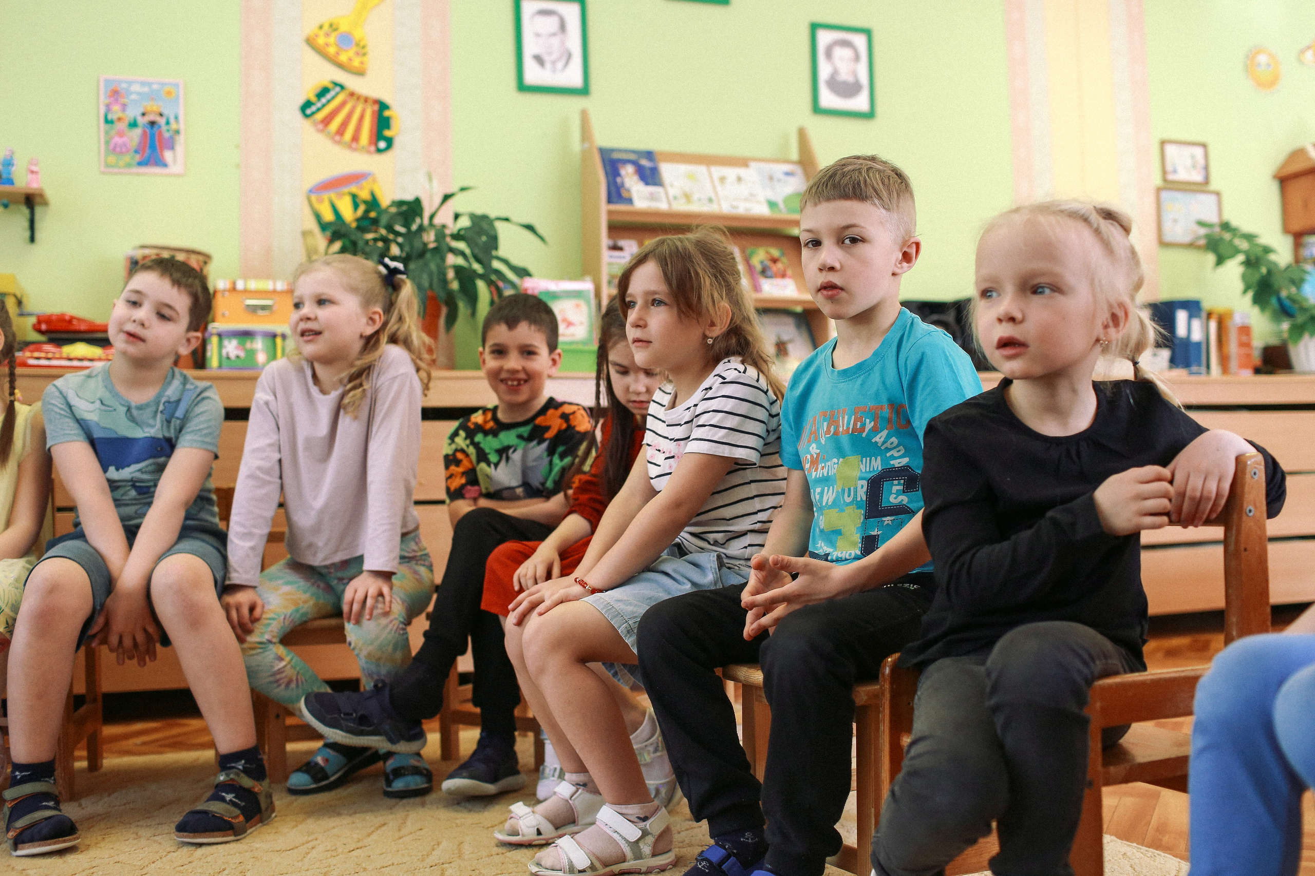 Детский садик будни. Съемки для жителей и гостей Петербурга