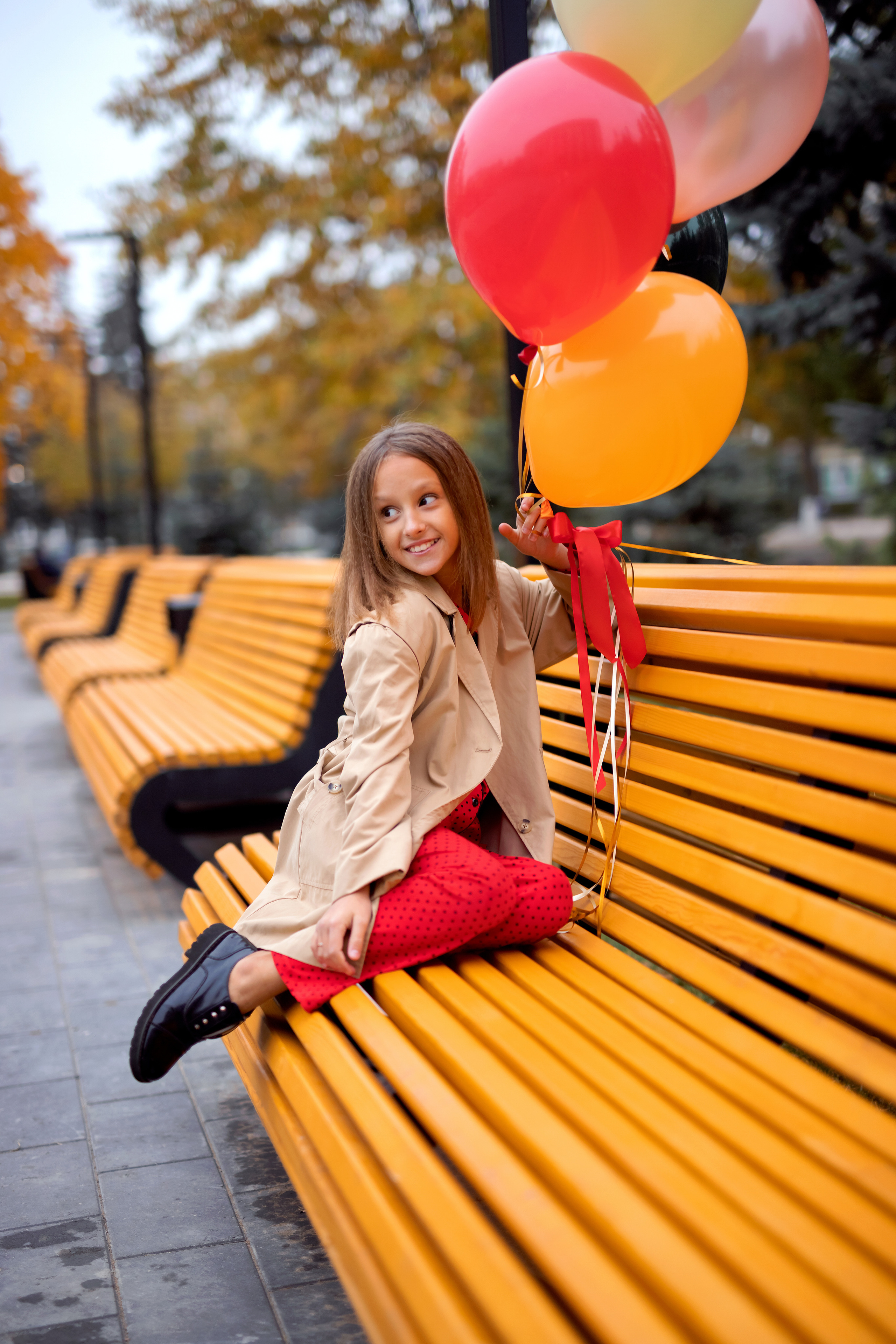 Тая 11 лет. Фотокомпания «Алые паруса» выпускные альбомы Москва и МО