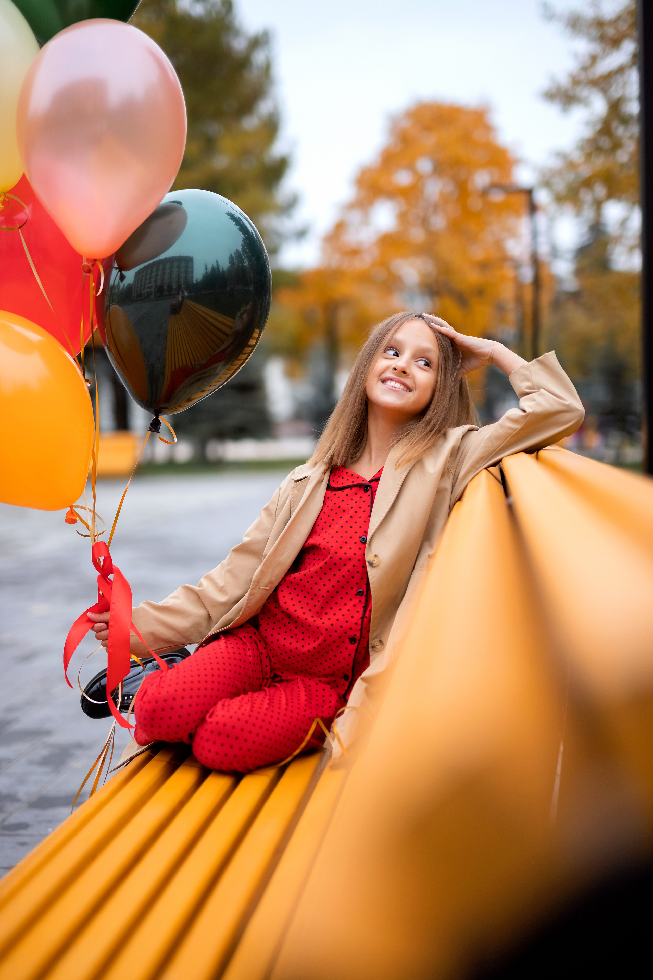 Тая 11 лет. Фотокомпания «Алые паруса» выпускные альбомы Москва и МО