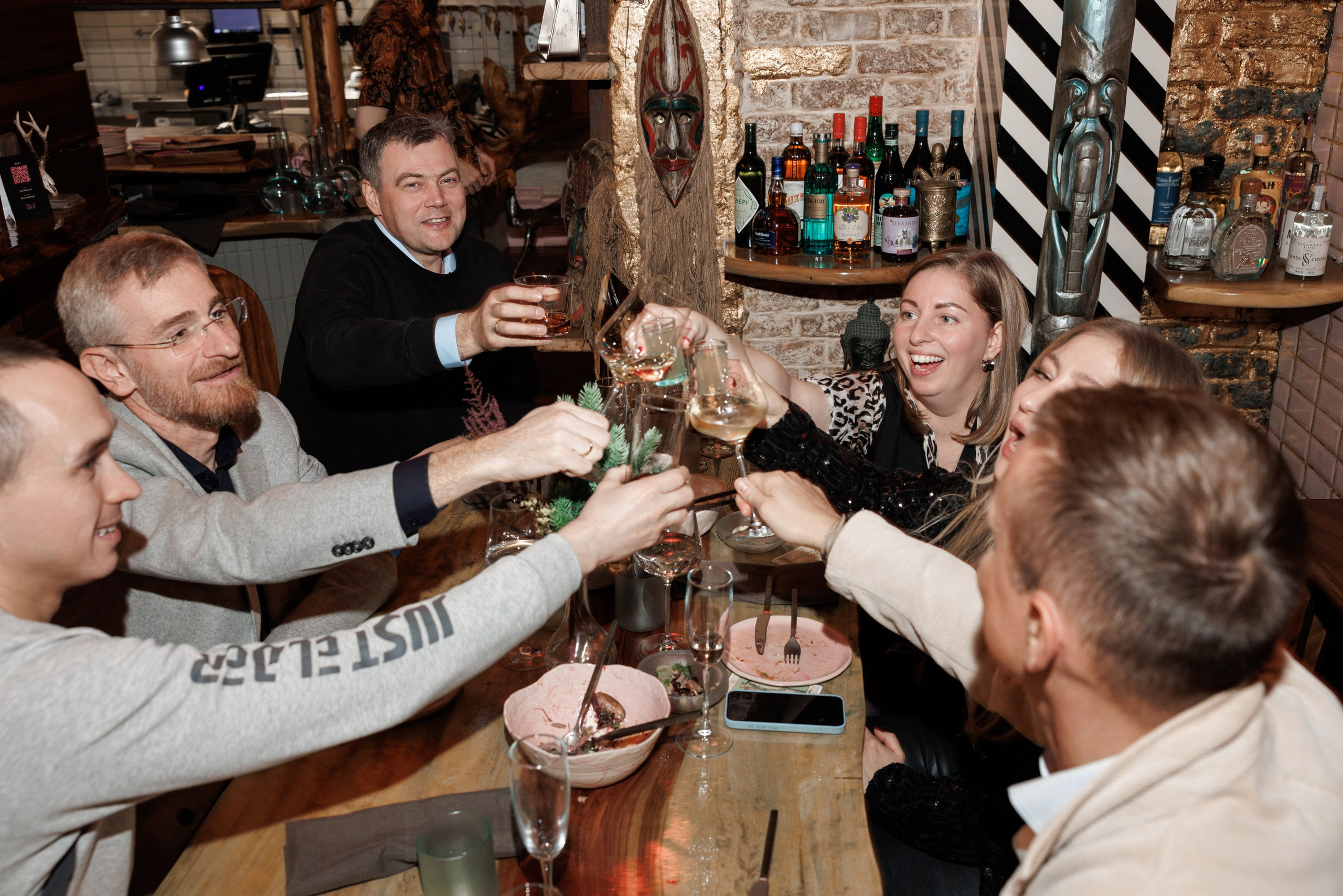 Новогодний корпоратив в Villa Mr Pinky. Фотограф в Санкт-Петербурге — Сергей Петров