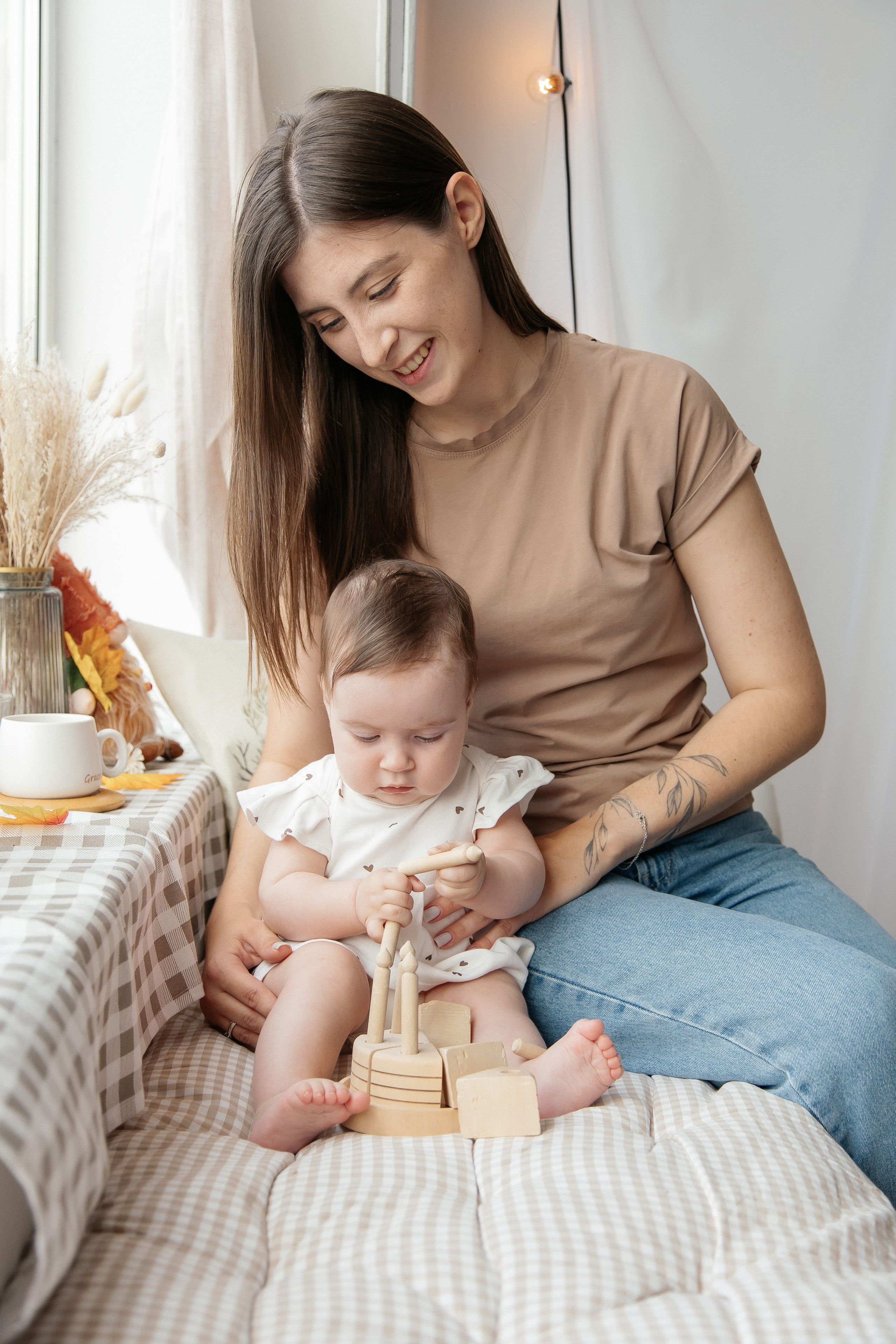 Варе 6 месяцев. Свадебный фотограф в Красноярске