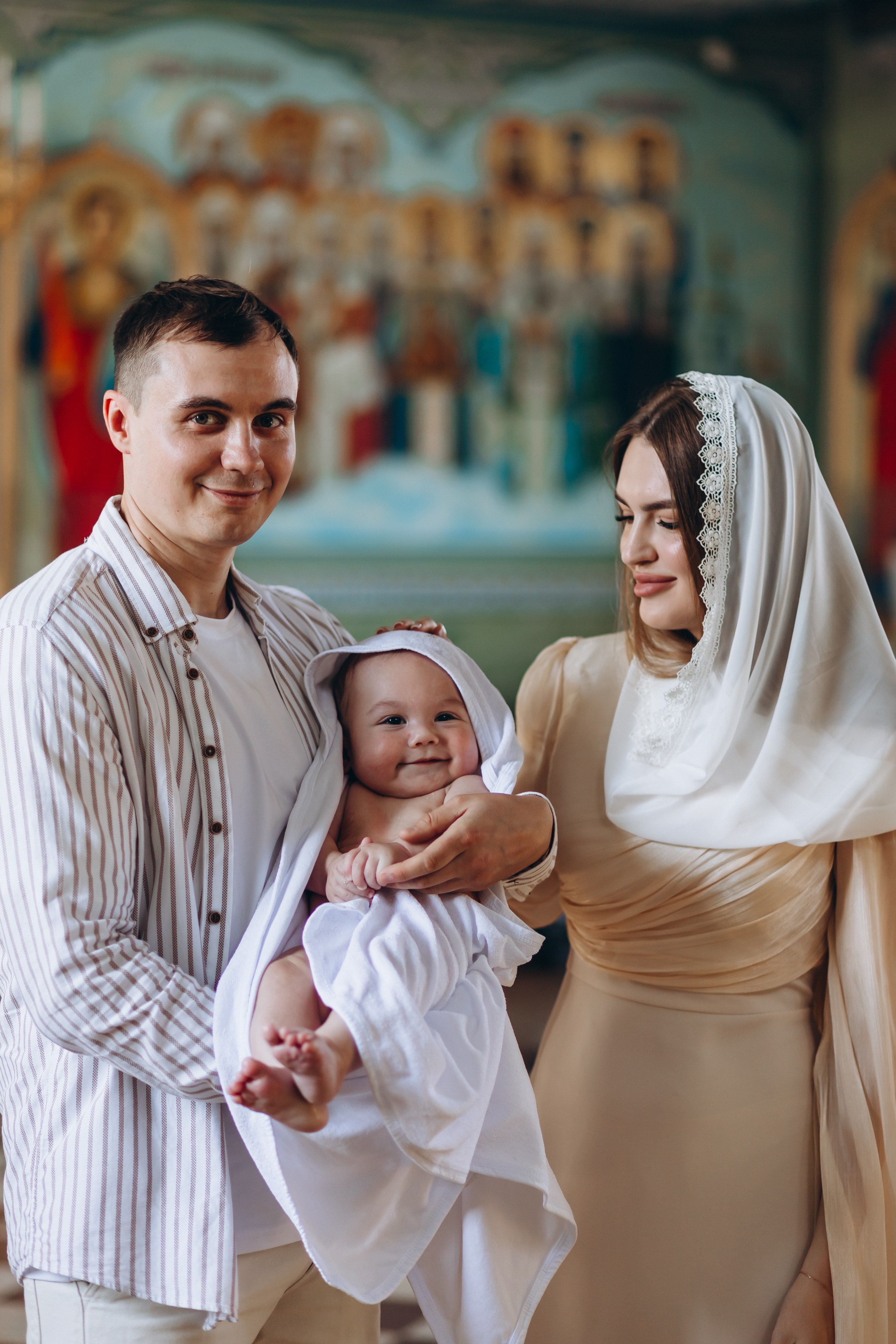 Крещение Родиона. Семейный фотограф в Волгодонске Краченцева Анна