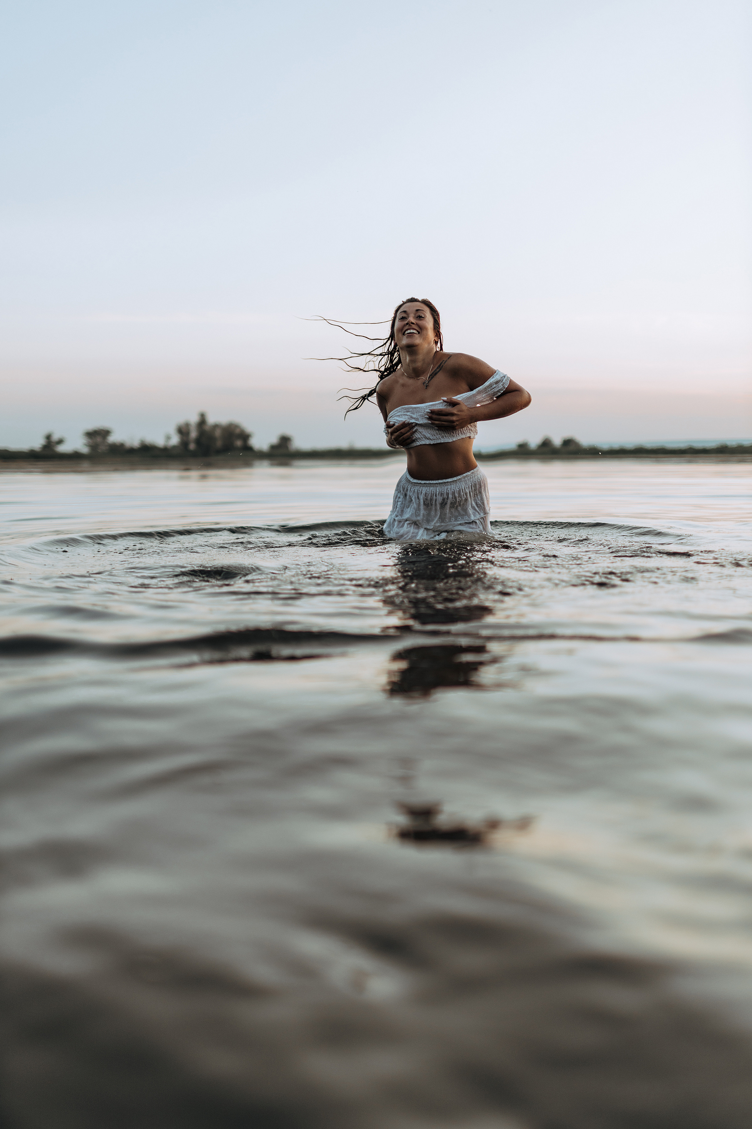 ТАНЦЫ НА ВОДЕ. ЗАКАТ. Фотограф Софья Васильковская