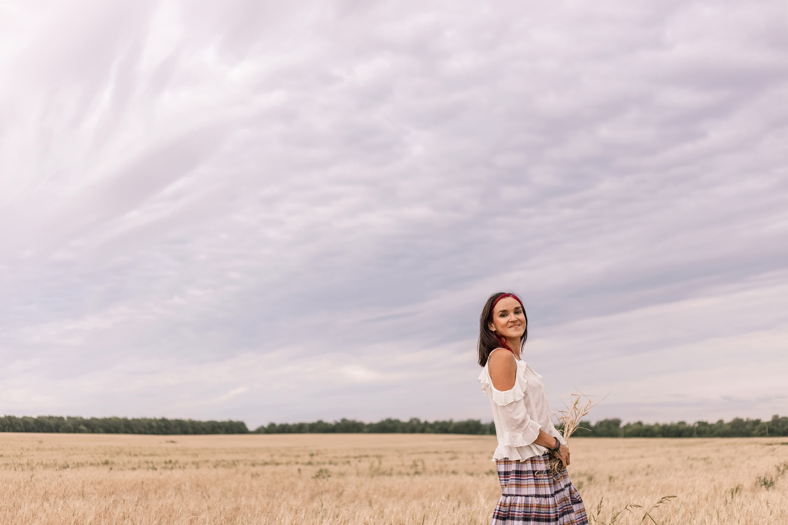 Прогулка в ПШЕНИЦЕ. Фотограф Софья Васильковская