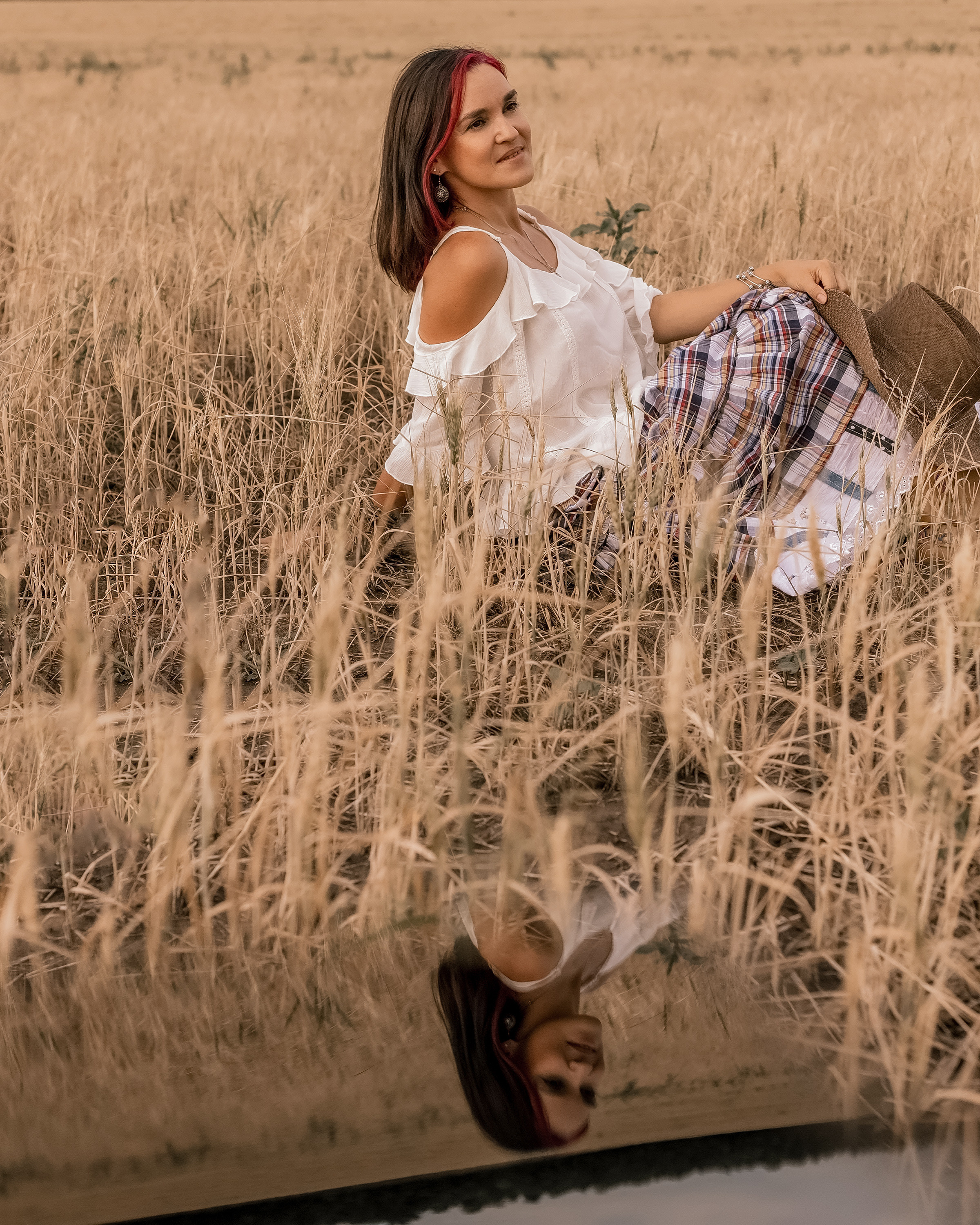 Прогулка в ПШЕНИЦЕ. Фотограф Софья Васильковская