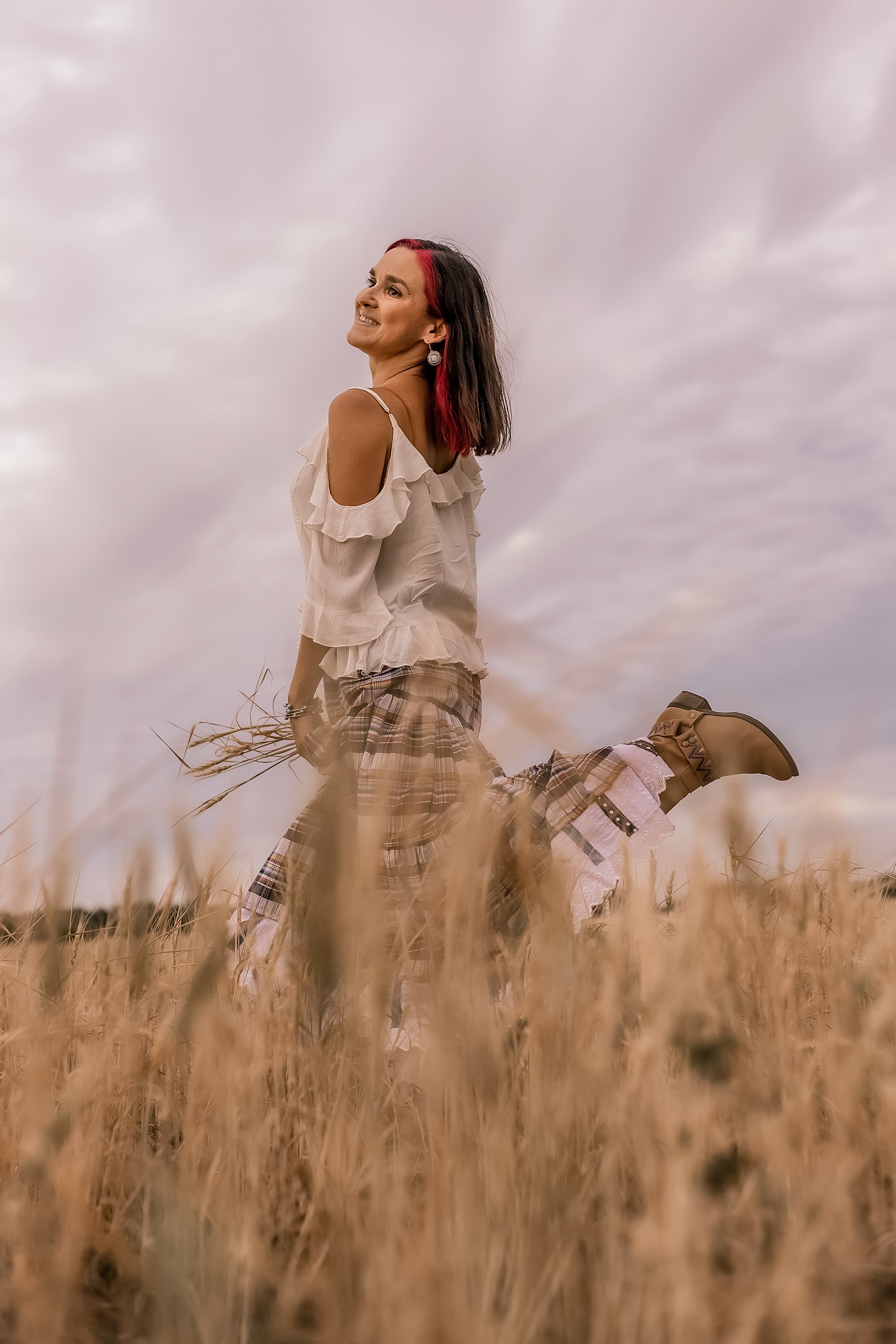 Прогулка в ПШЕНИЦЕ. Фотограф Софья Васильковская