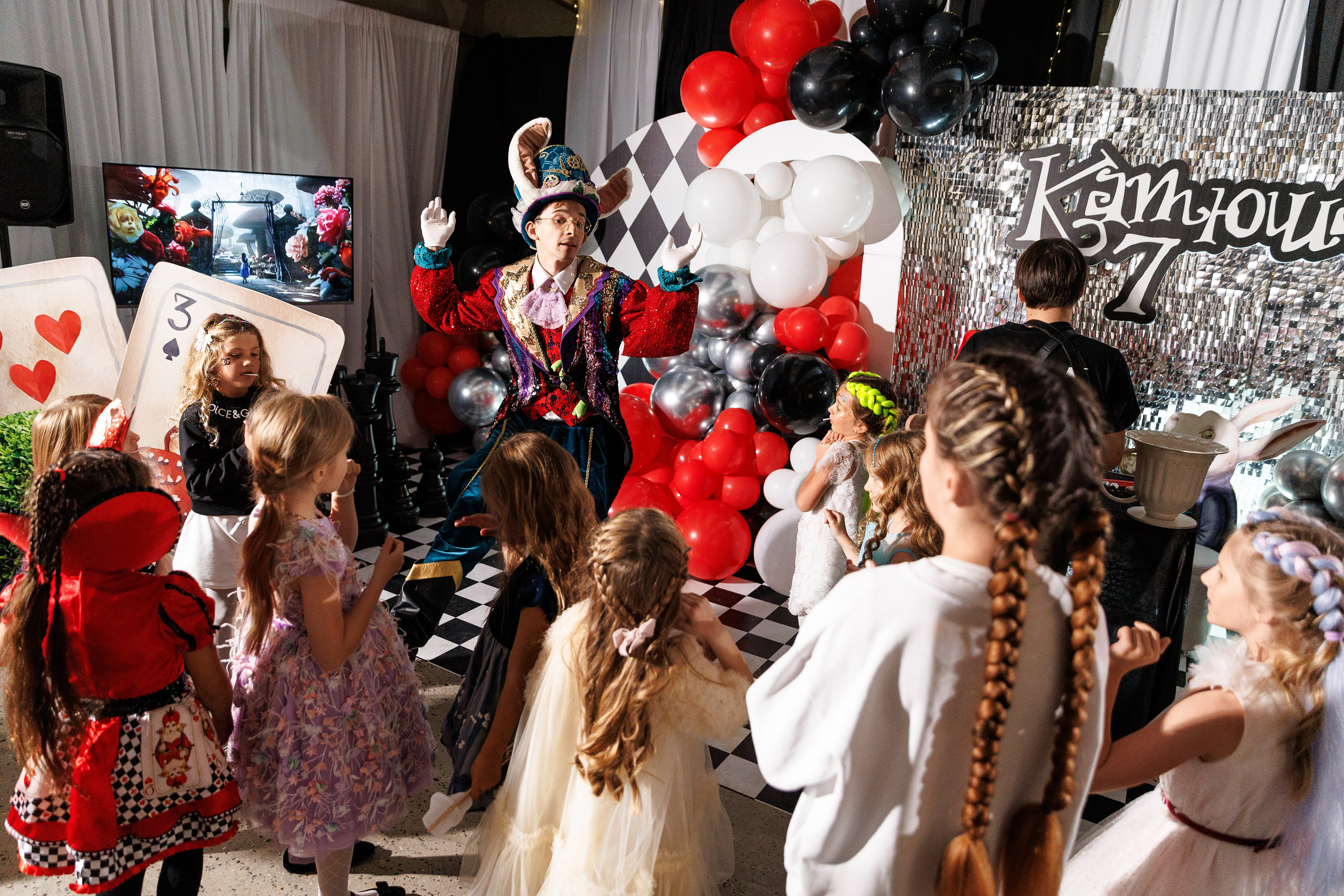 День Рождения Екатерины 7 лет