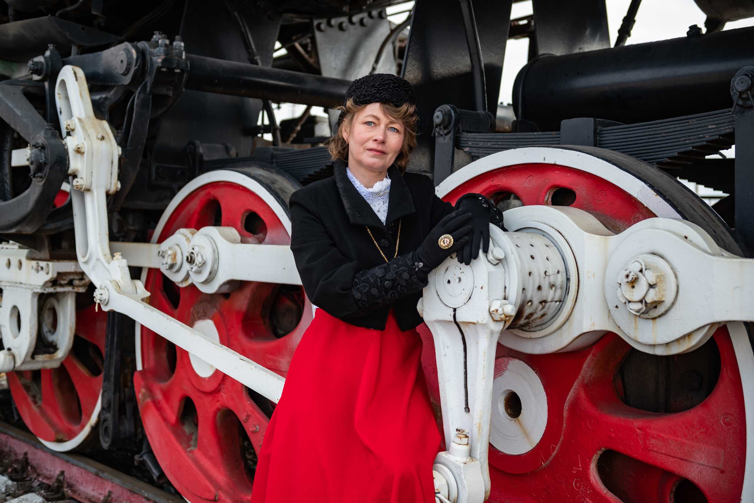 Наталья и Ретропоезд. Свадебный и семейный фотограф в Дзержинске Екатерина Шулакова