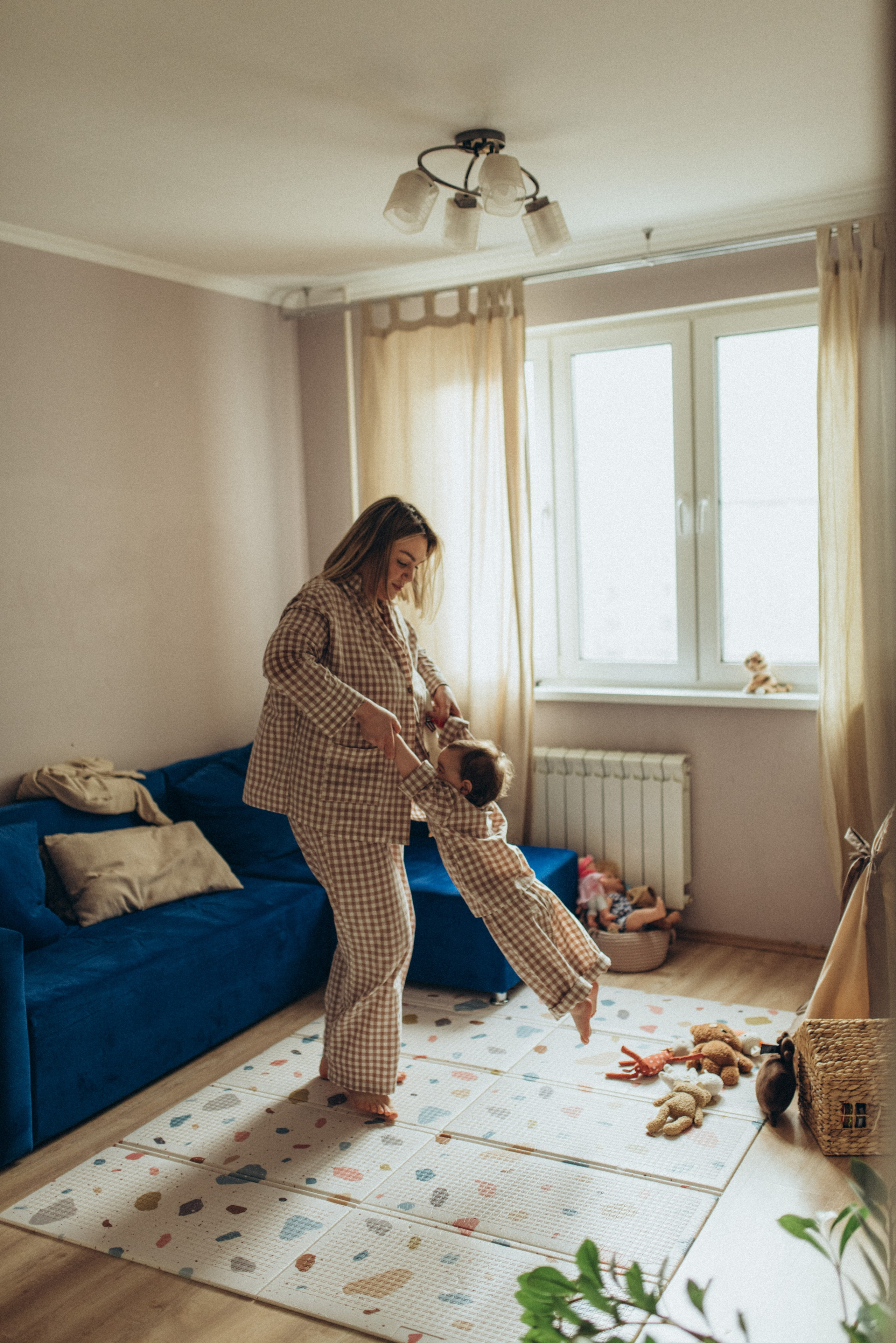 Семейная домашняя. Семейный фотограф в Москве Екатерина Север