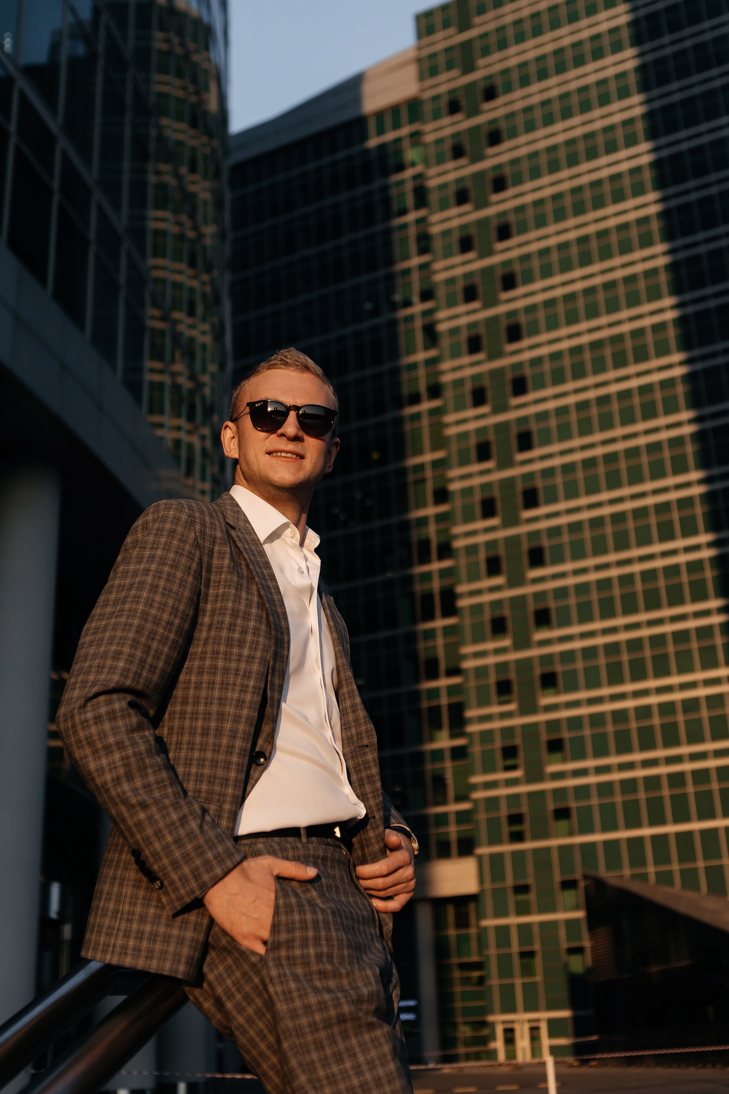 Moscow City бизнес портрет. Фотограф в Москве Дмитрий Жарков