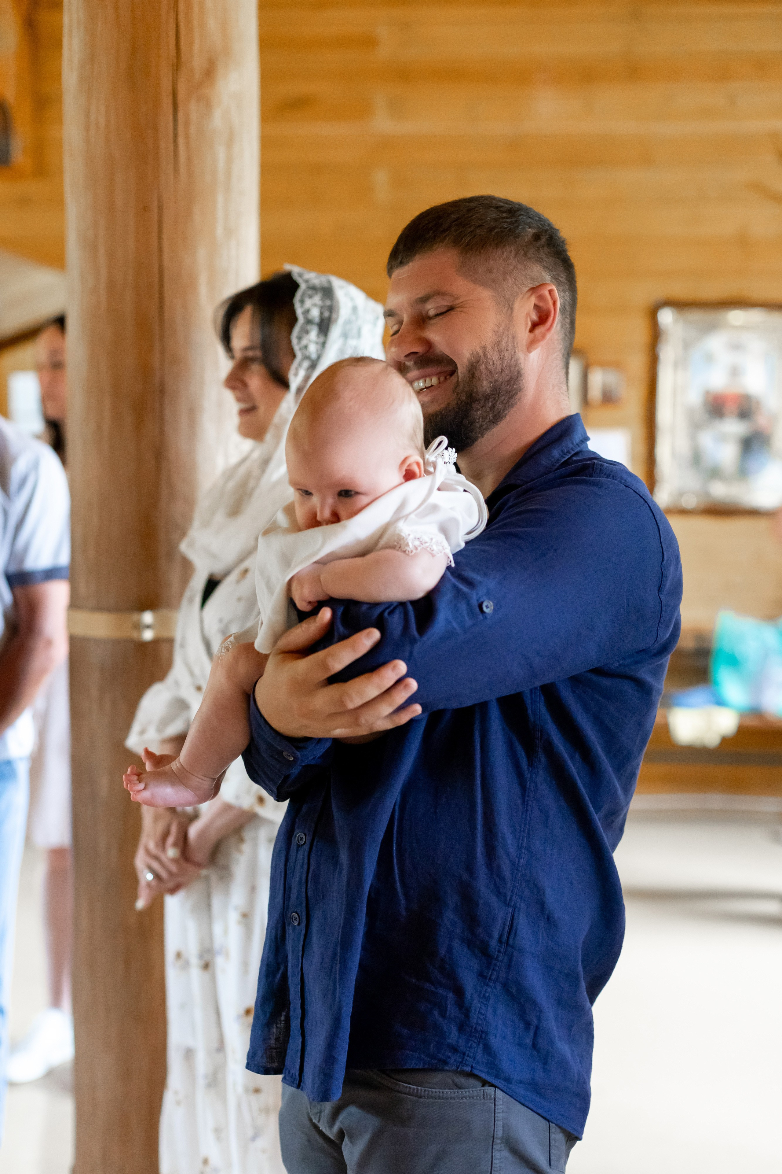 Таинство крещения Храм Святого страстотерпца Императора Николая Второго (г. Щелково). Фотограф Щелково/ Москва Татьяна Жучкова