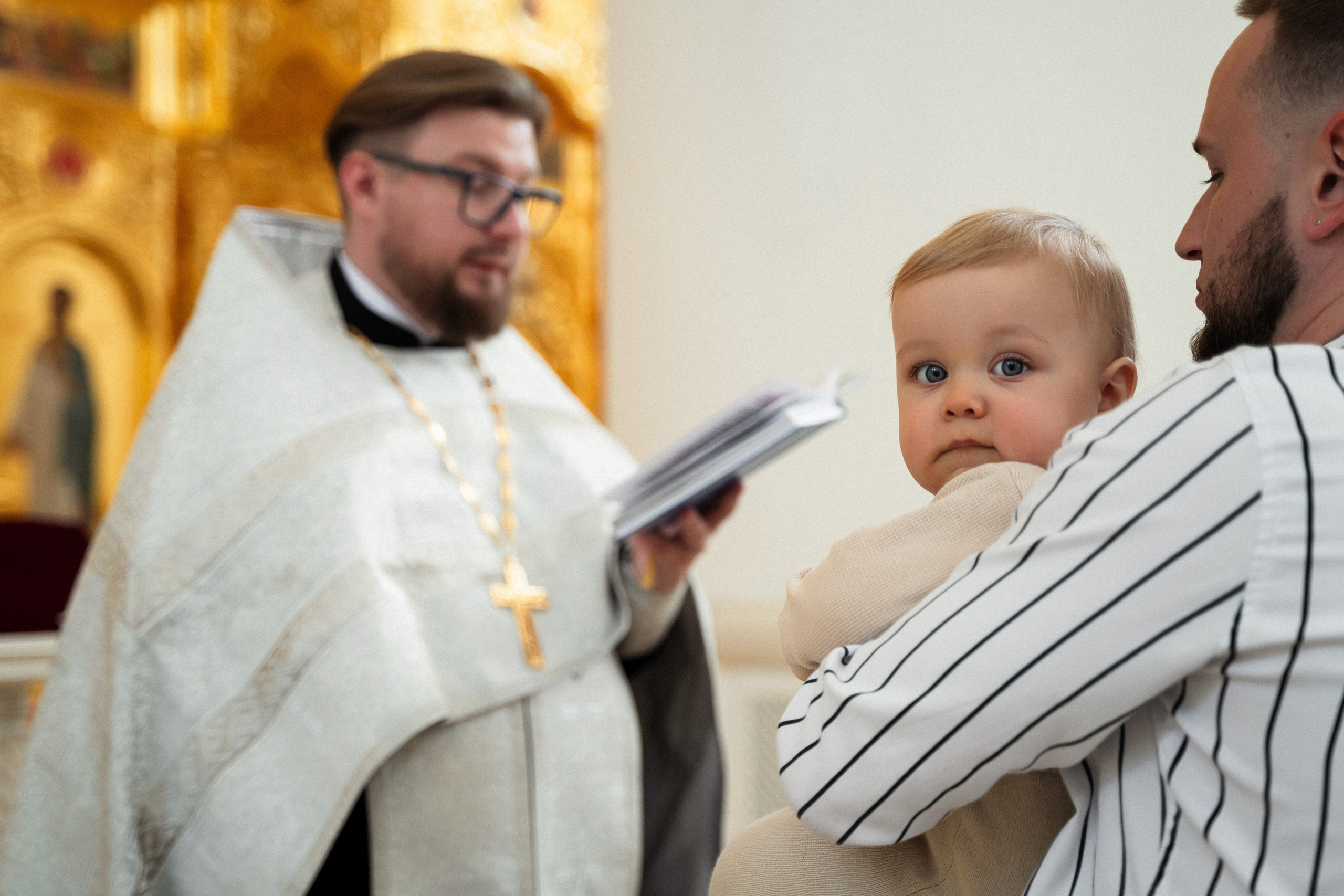 Крещение Макара. Фотограф Алина Филимонова Тверь