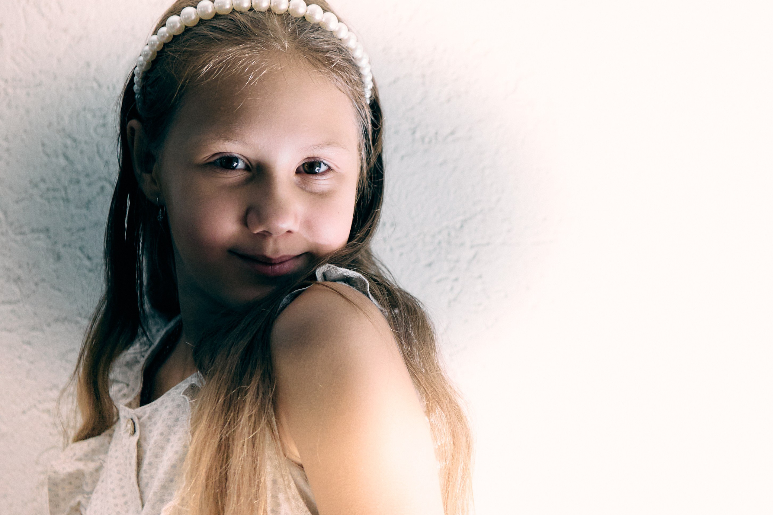 девочка кокетка