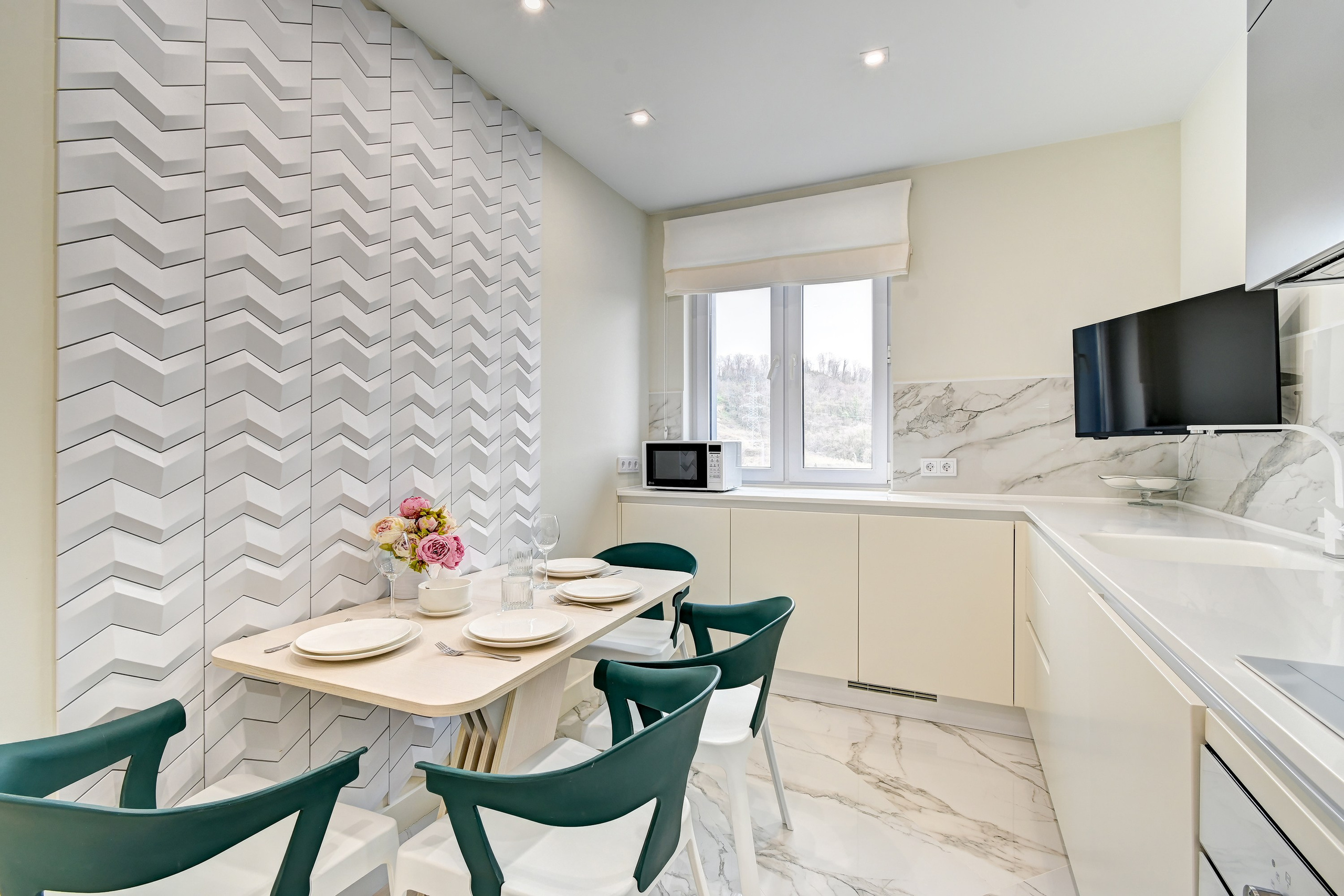 Квартира в ЖК Морская Симфония. Интерьерный фотограф в Сочи | Роман Сусленко